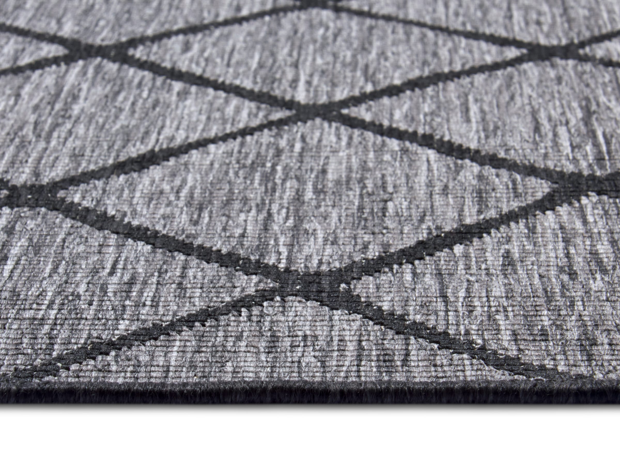 NORTHRUGS Teppich »Malaga Wendeteppich«, rechteckig, 5 mm Höhe, In-& Outdoor, Wetterfest, Balkon, Läufer, Wohnzimmer, Wasserfest