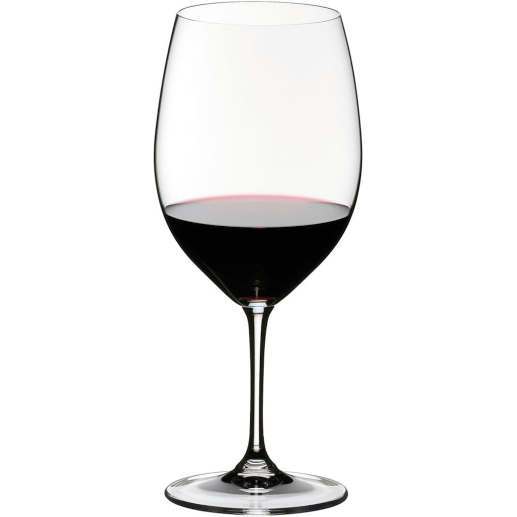 RIEDEL THE WINE GLASS COMPANY Rotweinglas »Vinum«, (Set, 2 tlg., CABERNET SAUVIGNON/MERLOT)