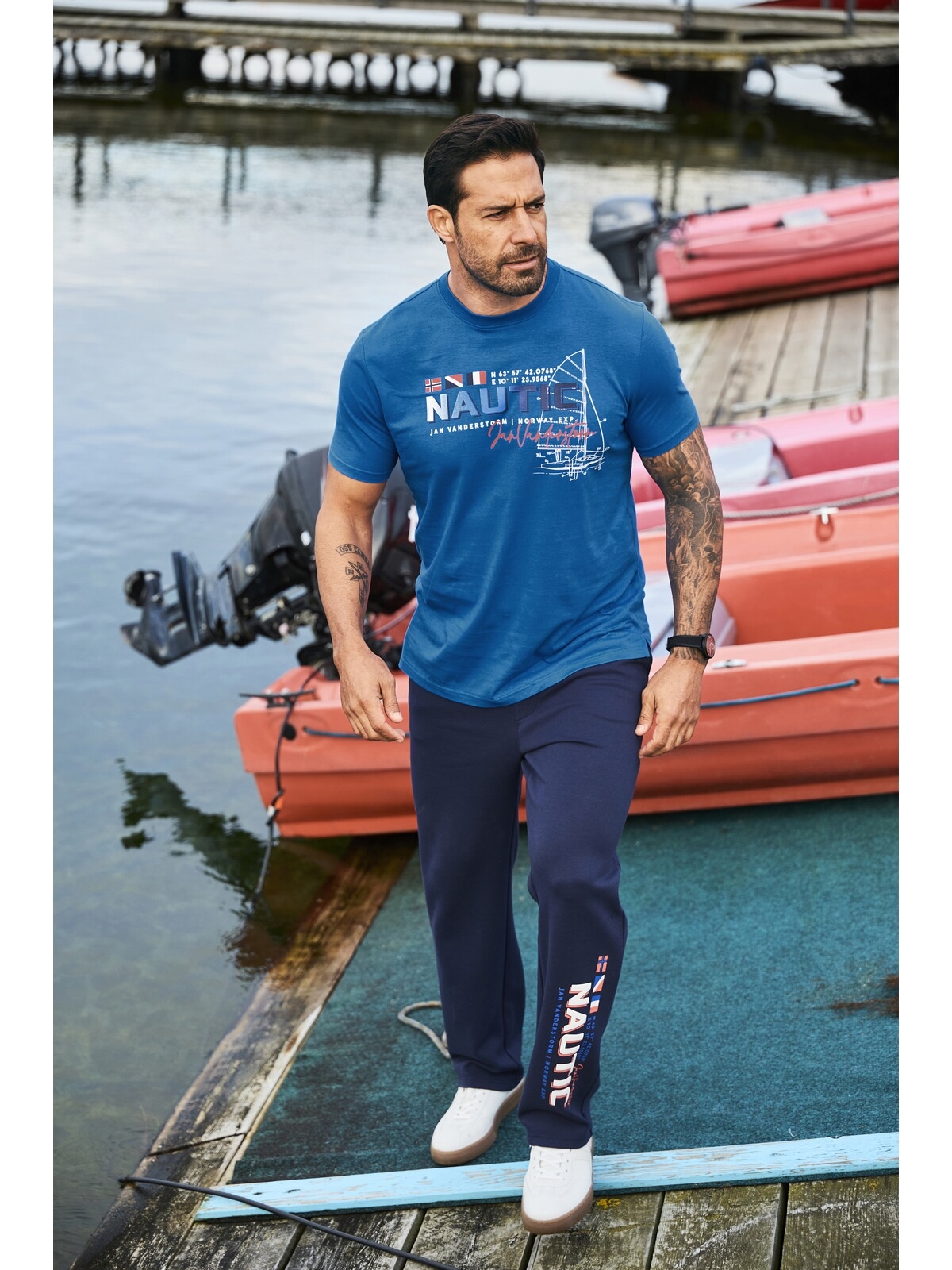 Jan Vanderstorm T-Shirt »T-Shirt SVENHELM«