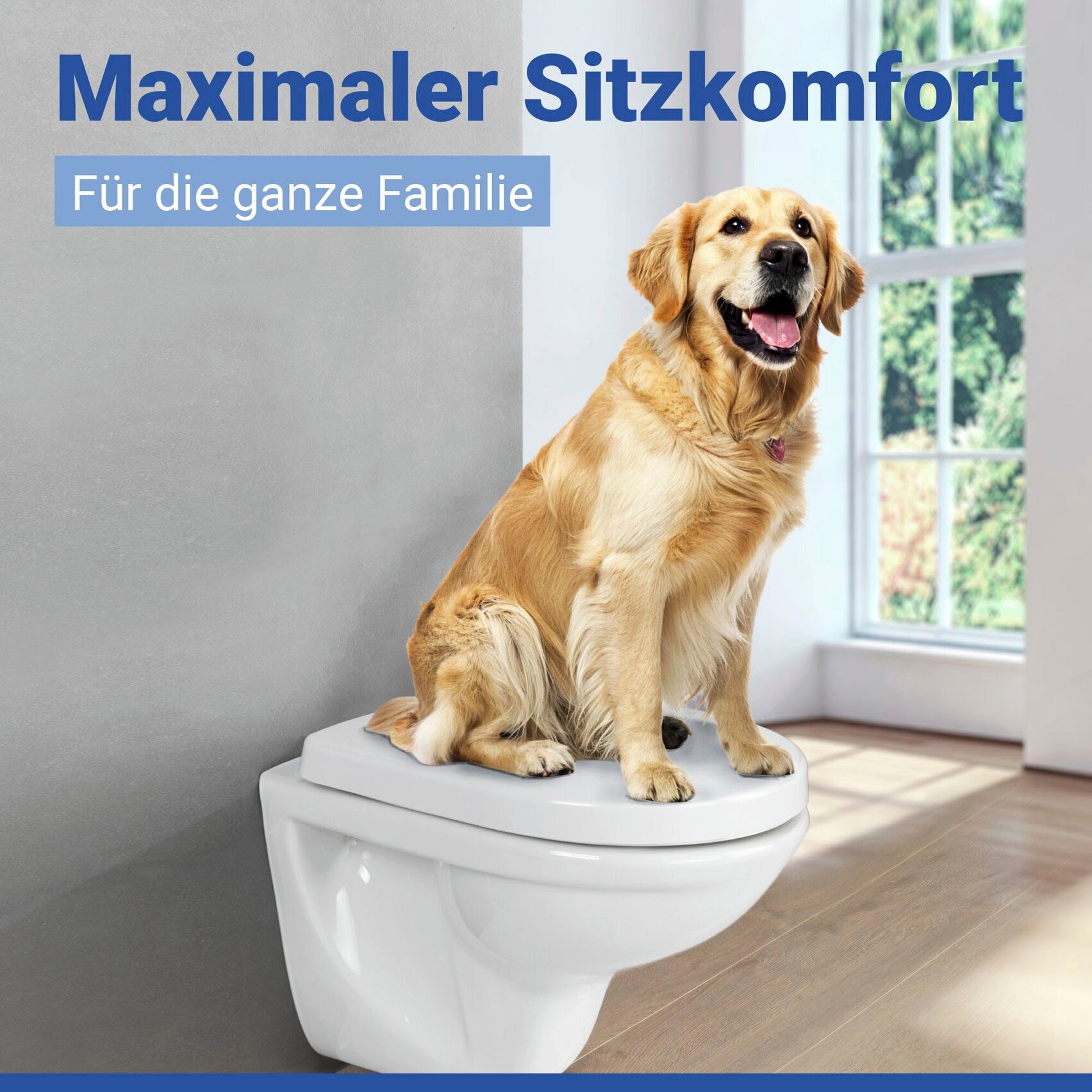 WENKO WC-Sitz »Sindia« belastbar mit bis zu 300 kg