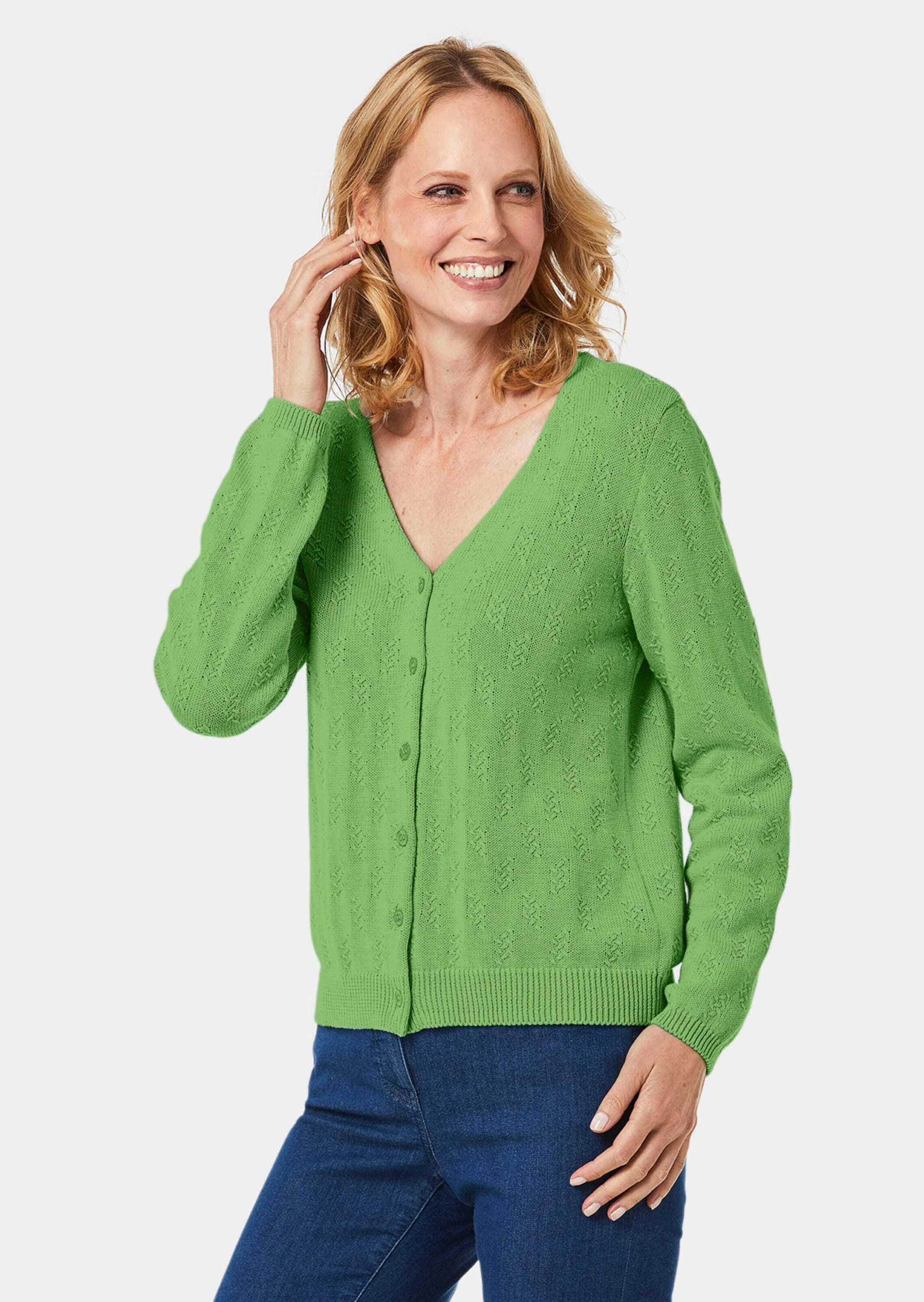GOLDNER Strickjacke »Cardigan Cardigan«