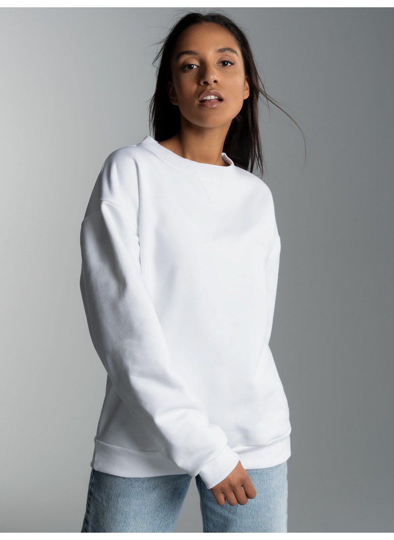Trigema Sweatshirt »TRIGEMA Basic Sweatshirt mit weicher Innenseite«