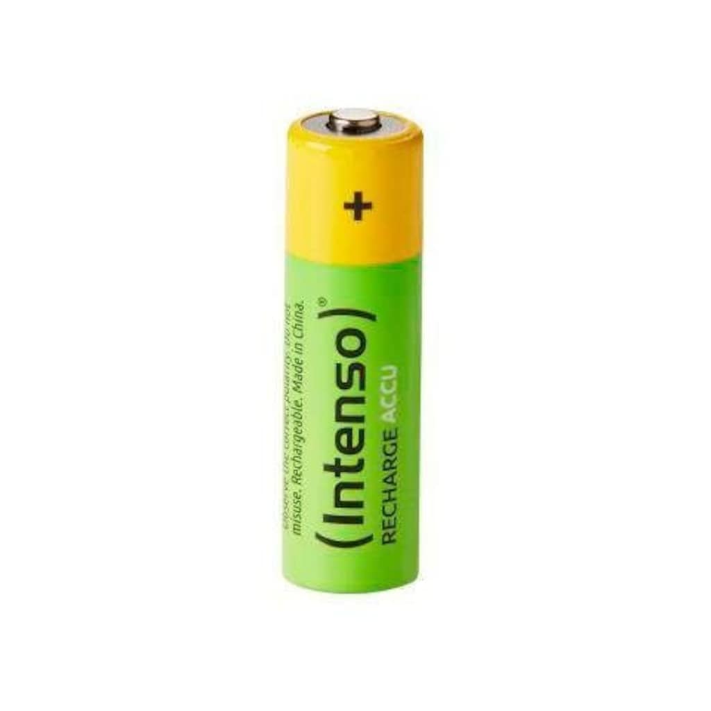 Intenso Akku »4er Pack Rechargeable Eco AA HR6 2100mAh«, AA, 2100 mAh