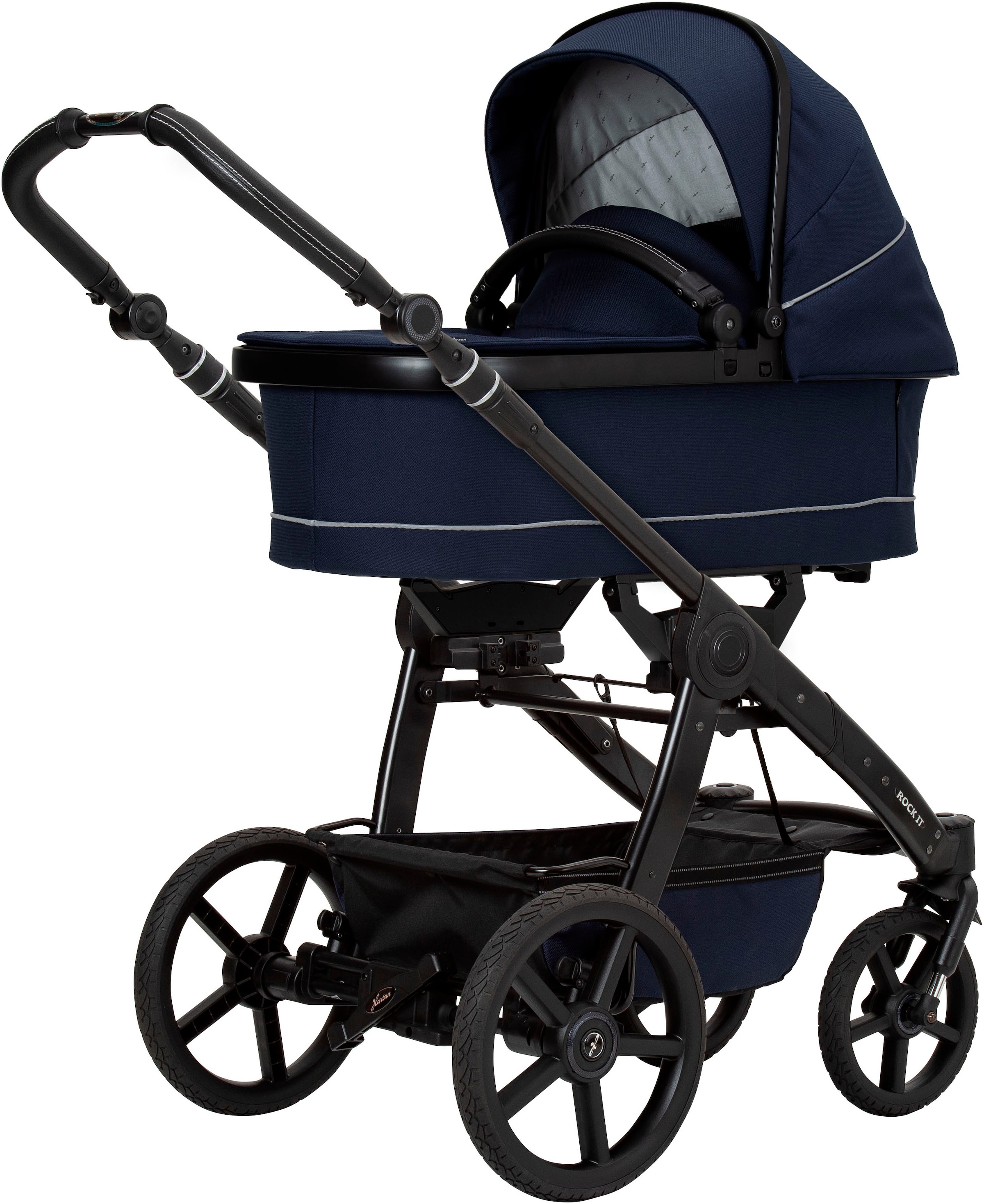 Hartan Kombi-Kinderwagen »Rock it GTR Outdoor mit Handbremse« Made in Germany