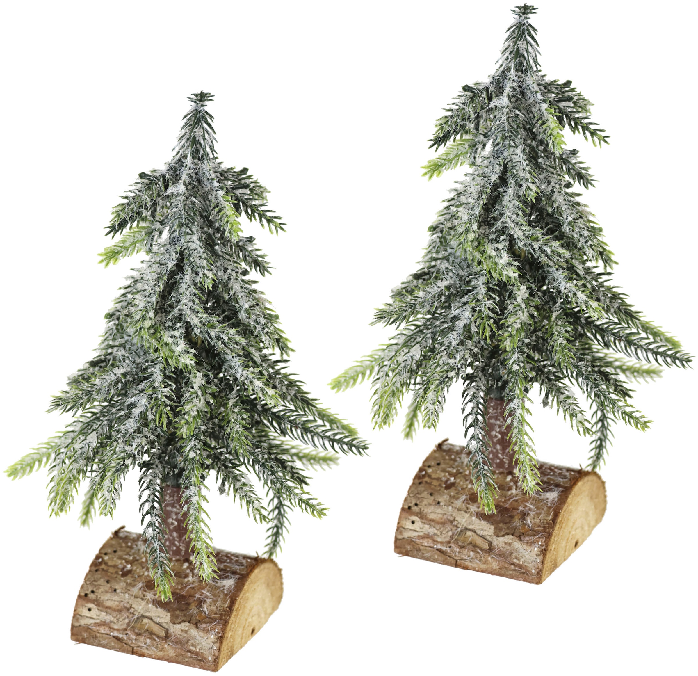 Dekobaum »Weihnachtsdeko, Weihnachtsbaum«, Künstlicher mini Tannenbaum geeist auf...