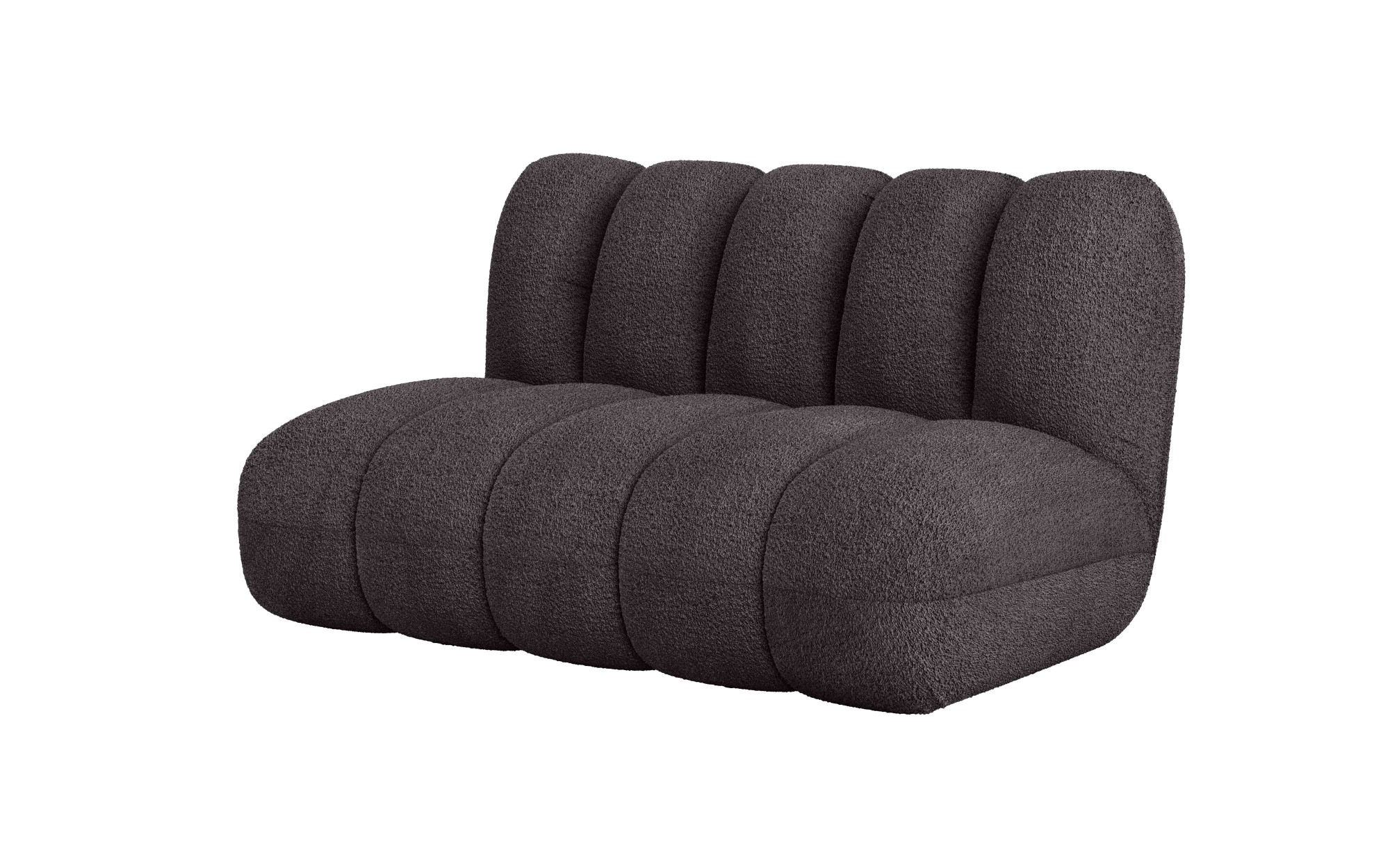 LeGer Home by Lena Gercke 2-Sitzer »Priya Designersofa, moderne Steppung, auch in Bouclé«, gemütlich und modern, B/T/H: 155/108/84 cm