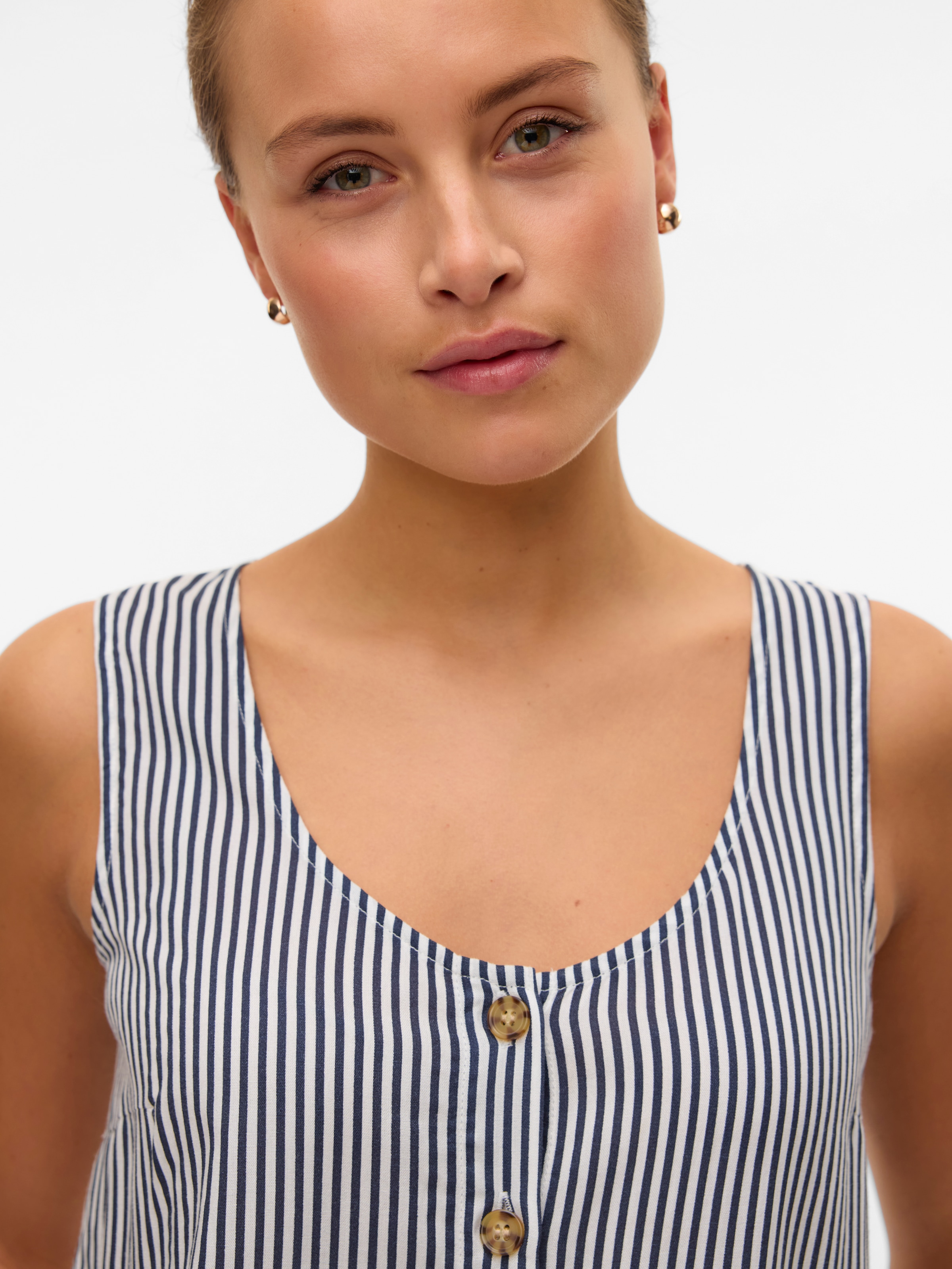 Vero Moda Blusentop »VMBUMPY SL SHIRT WVN GA NOOS«