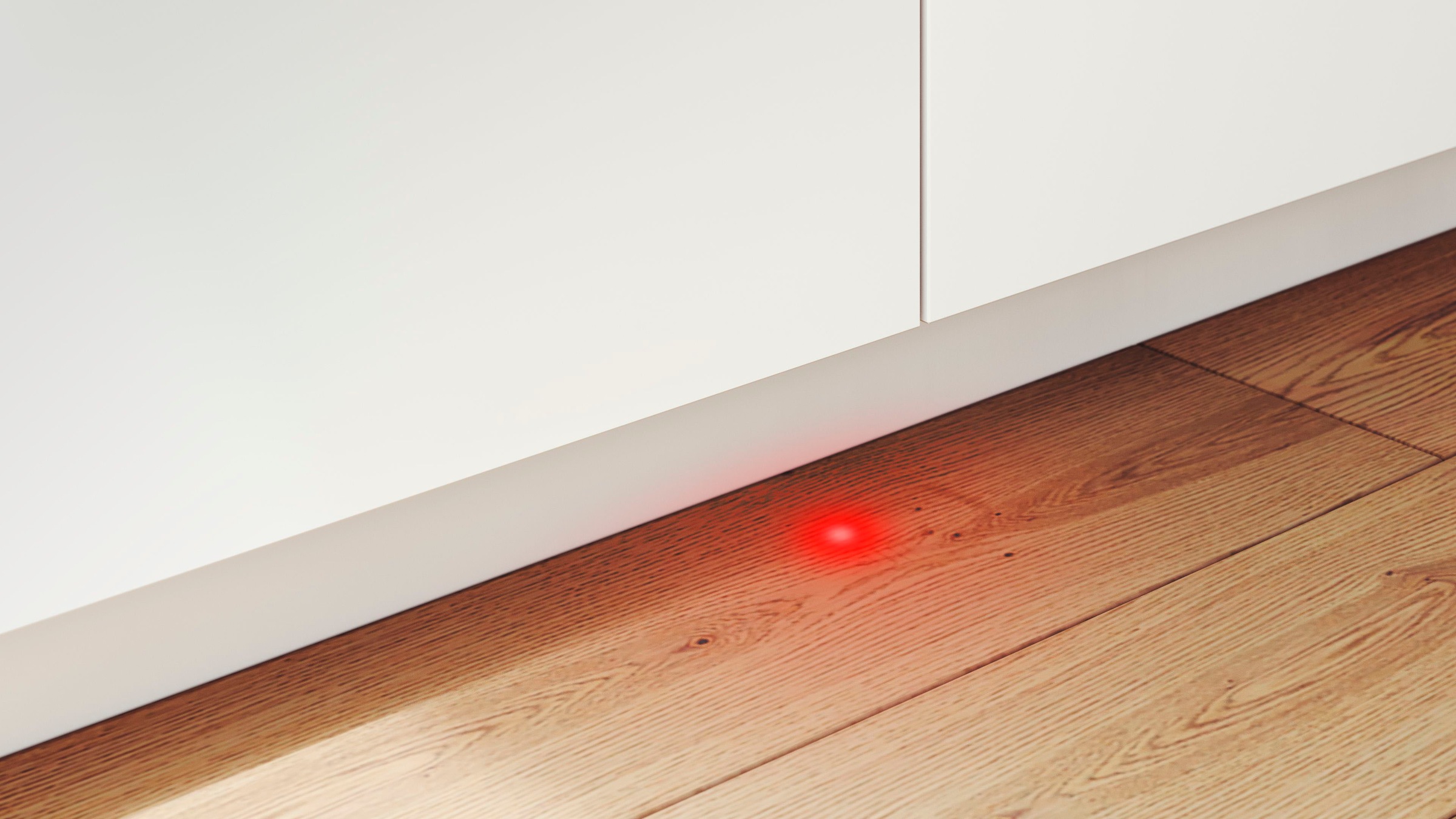 NEFF vollintegrierbarer Geschirrspüler N 50 »S255EAX08E«, 13 Maßgedecke, Info Light: projizierter Punkt während des Betriebs