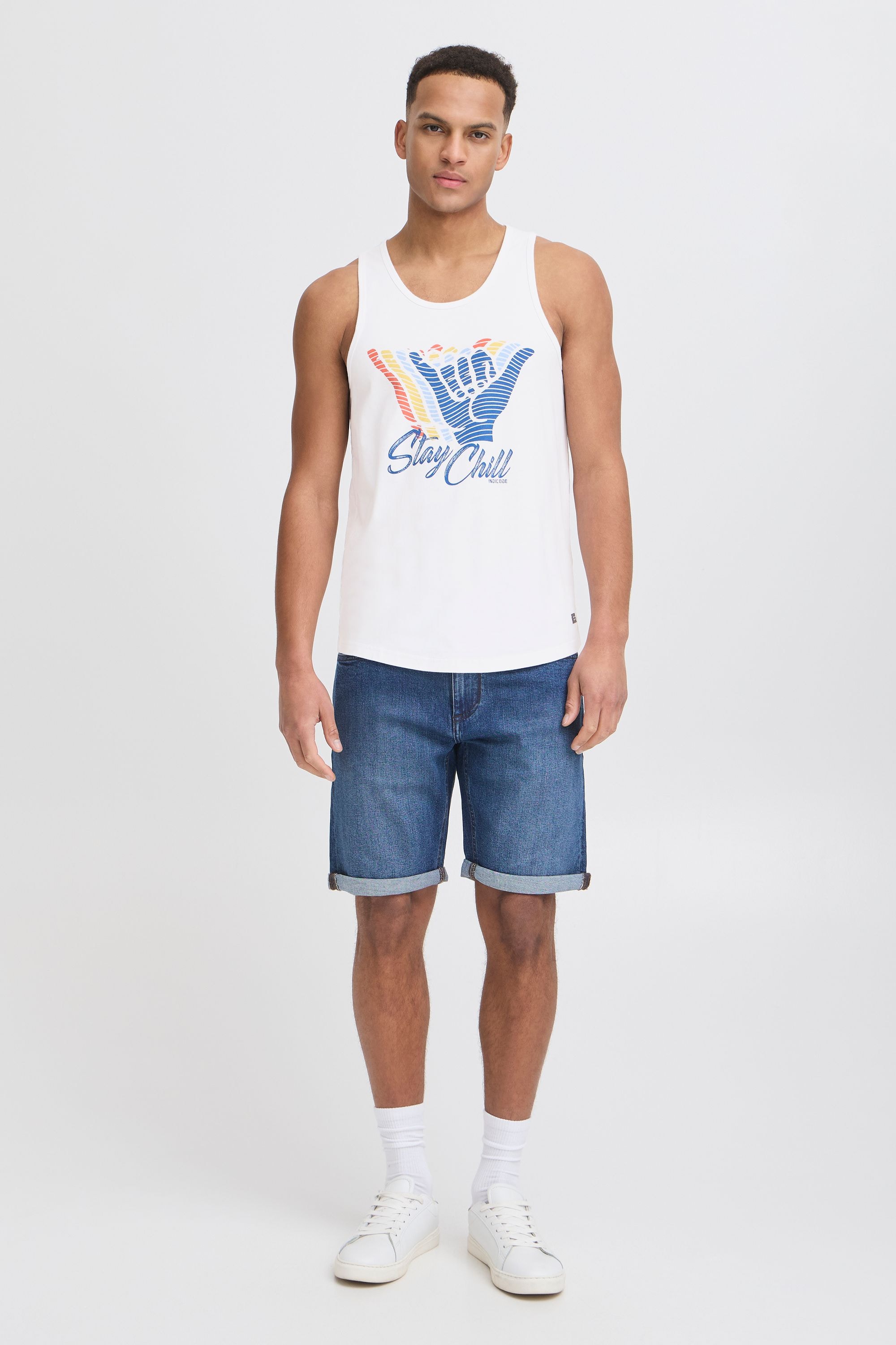 Indicode Longtop »Rundhalsshirt IDDanis«