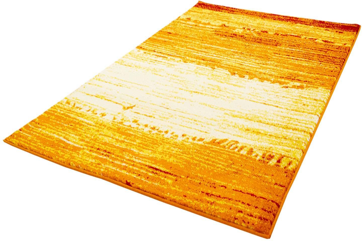 Carpet City Teppich »Moda 1509«, rechteckig, 11 mm Höhe, Flachflor, Wohnzimmer