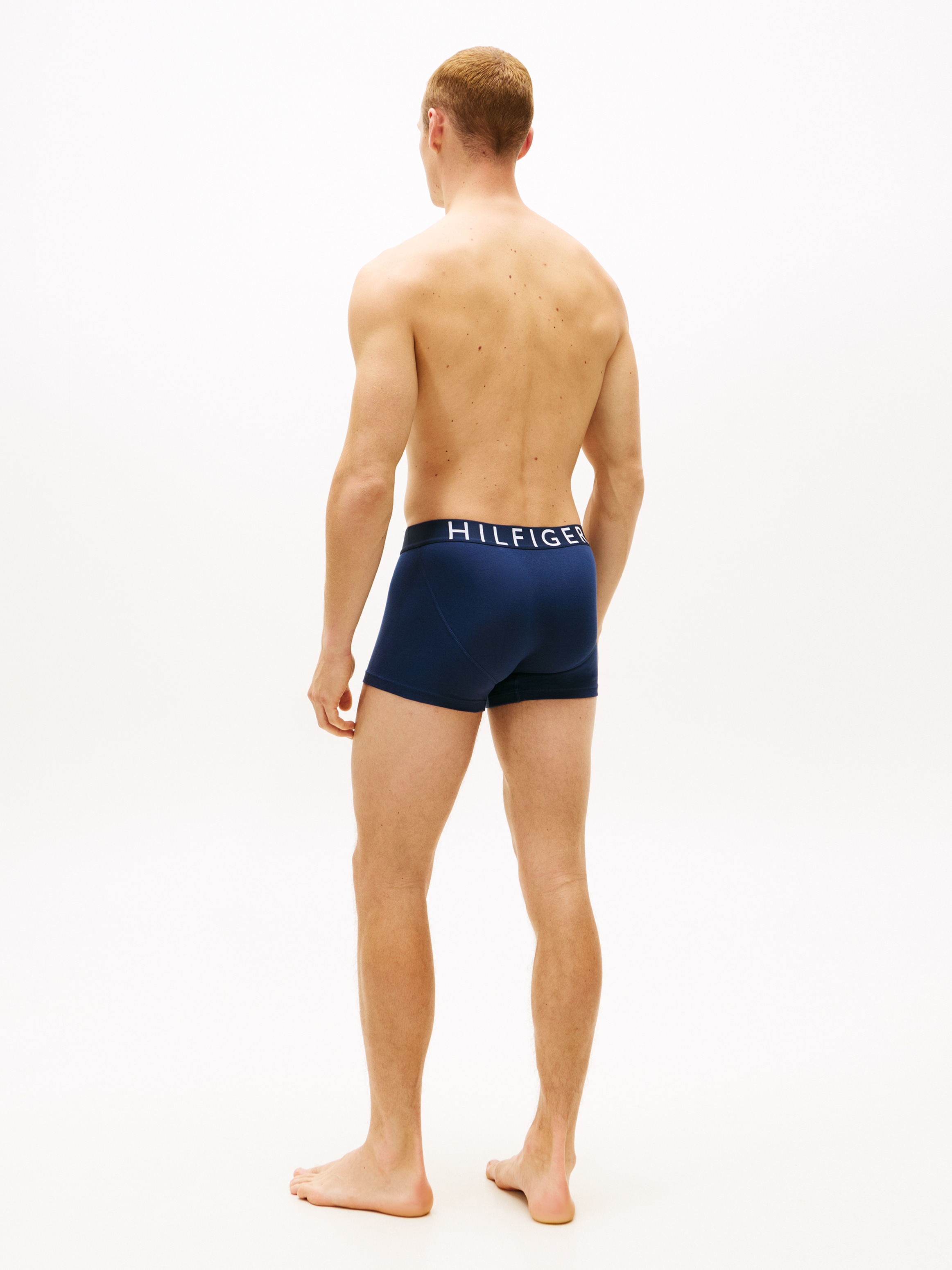 Tommy Hilfiger Underwear Trunk Spar-Pack, 3 Stk. elastischer Bund mit Markenschriftzug, körpernahe Form