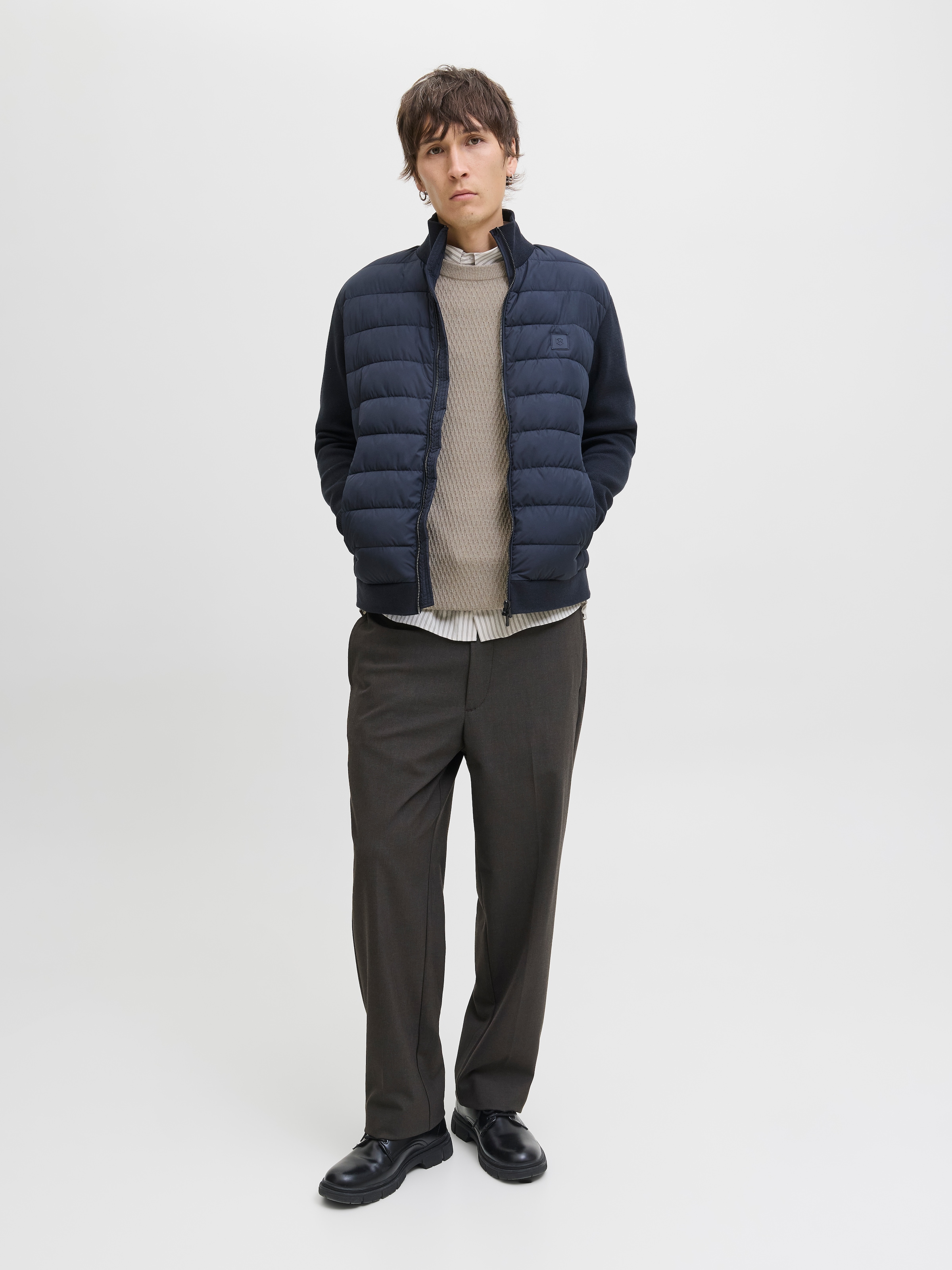 Jack & Jones Strickpullover »JPRBLAREAGAN KNIT CREW NECK«