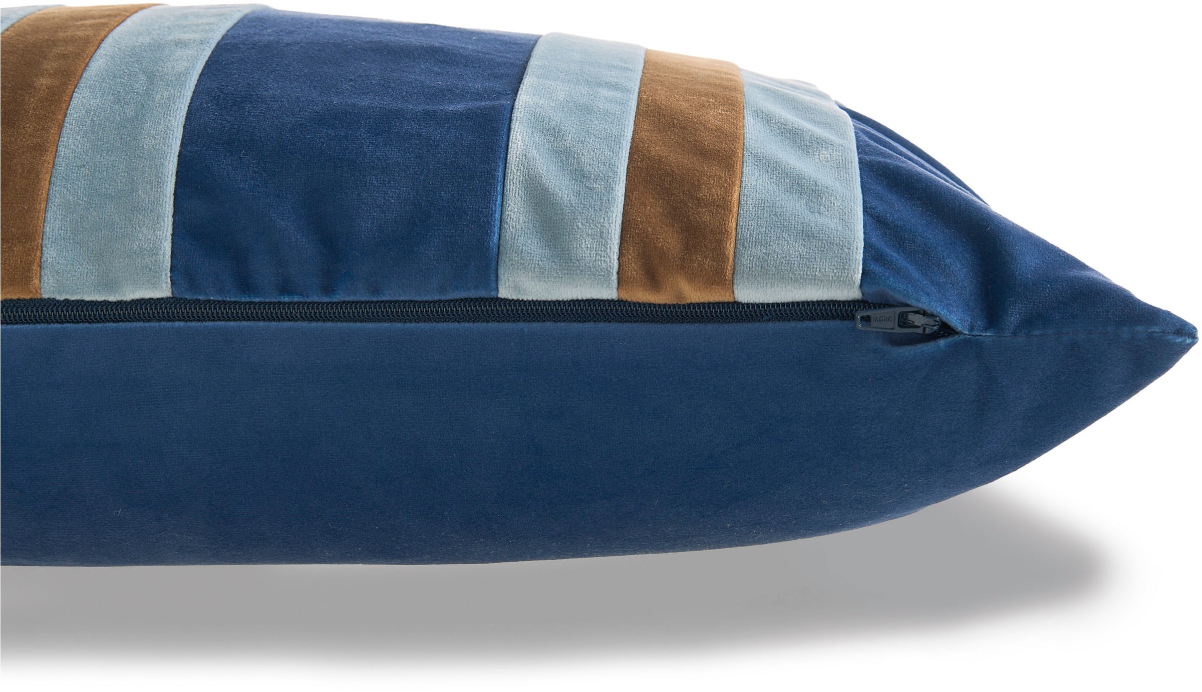 TOM TAILOR HOME Dekokissen »Velvet Stripe«, aus weichem Velvet