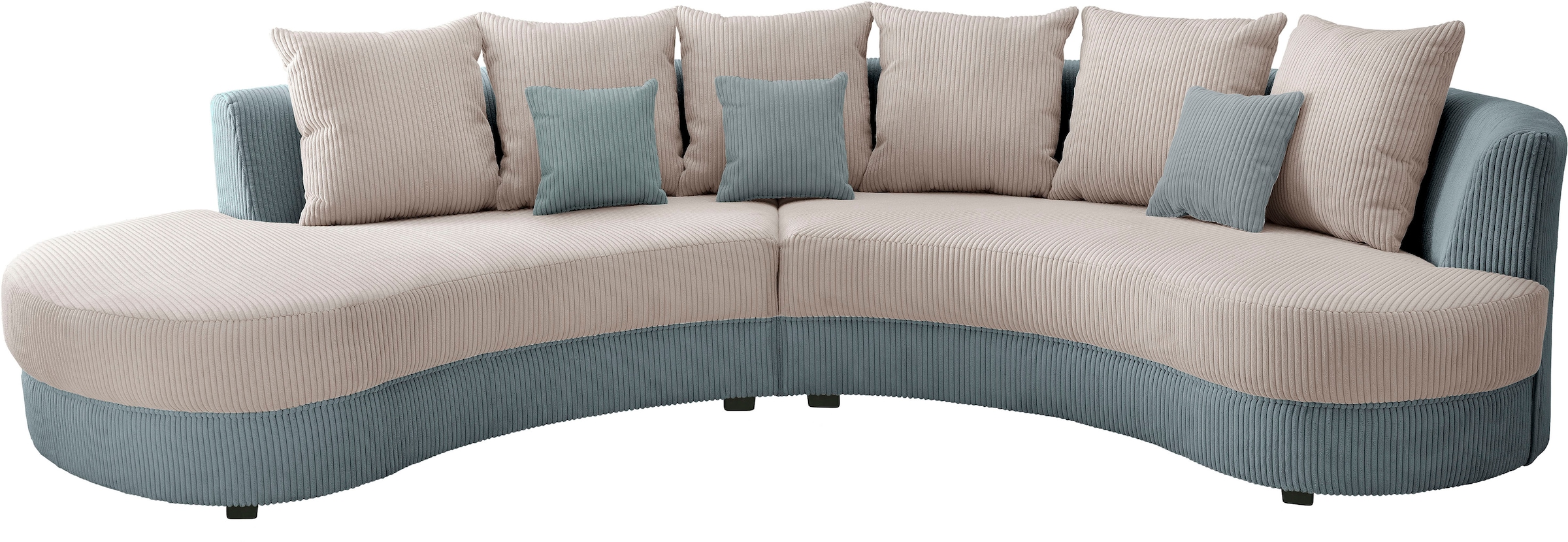 INOSIGN Ecksofa »Limoncello organische Formensprache, L-Form«, ergonomische Form