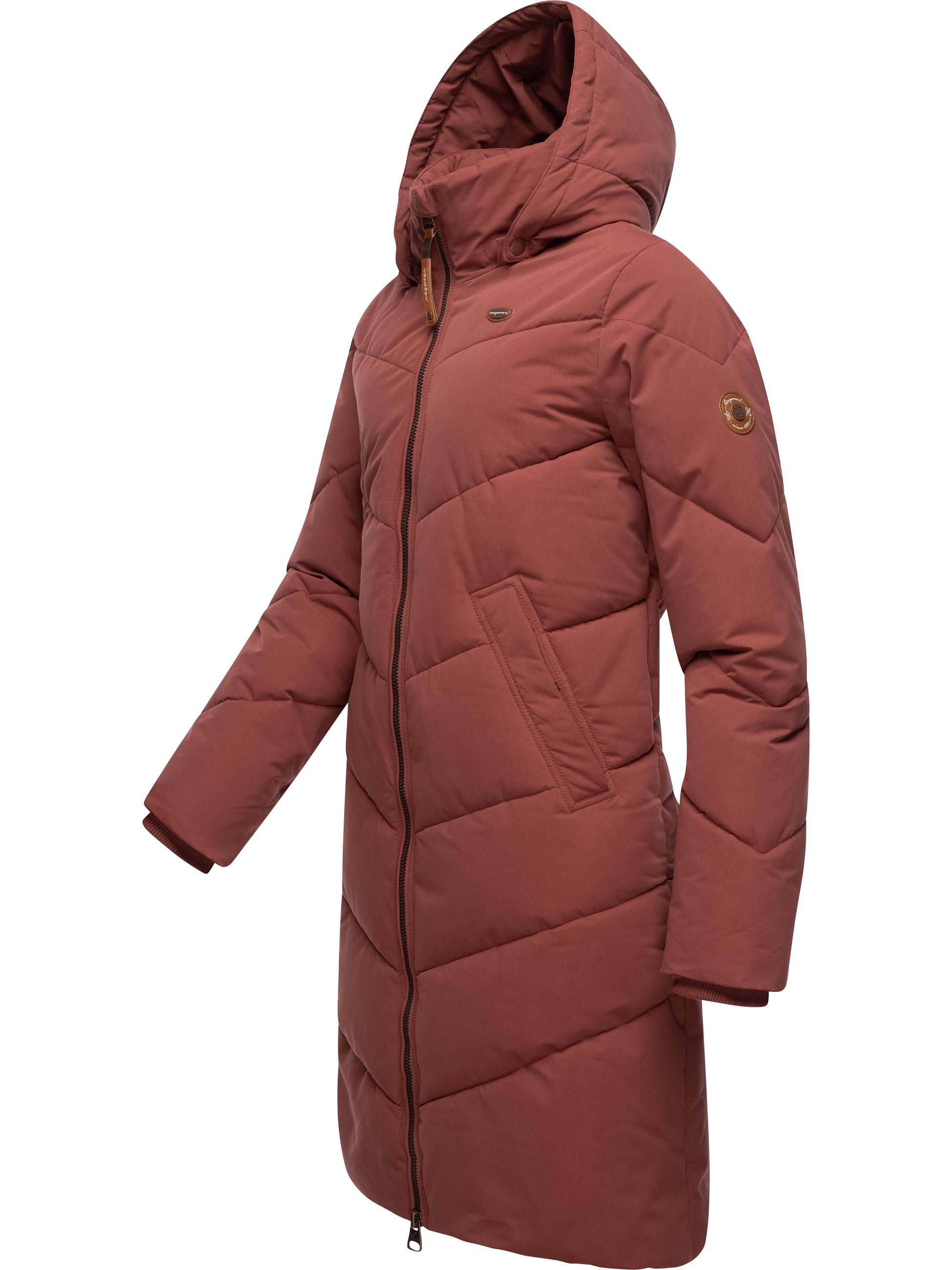 Ragwear Wintermantel »Wintermantel Rebelka«, wasserdichter Winterparka mit abnehmbarer Kapuze