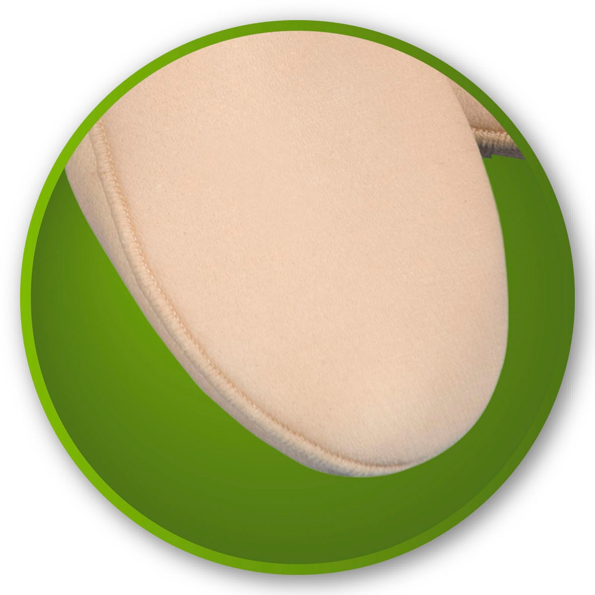 Fußgut Fußpolster »Zehenkappen "Supersoft"«, bei Verletzungen, Hallux valgus, Blasen, Hühneraugen, Ballenschmerzen