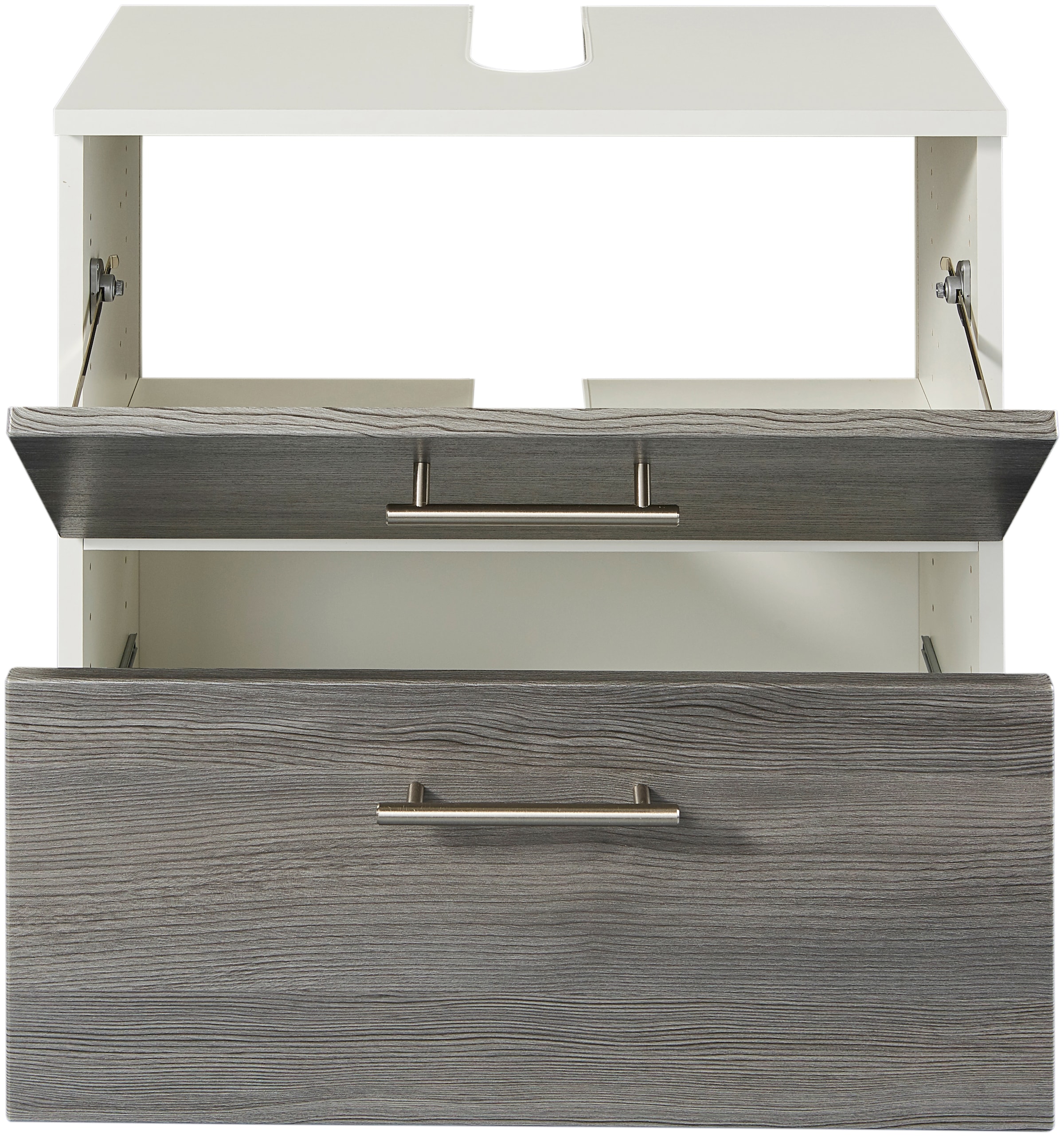 welltime Badmöbel-Set »"Trento", Badezimmer-Set, Hängeschrank, Unterschrank, Midischrank« 5 Stk. tlg.