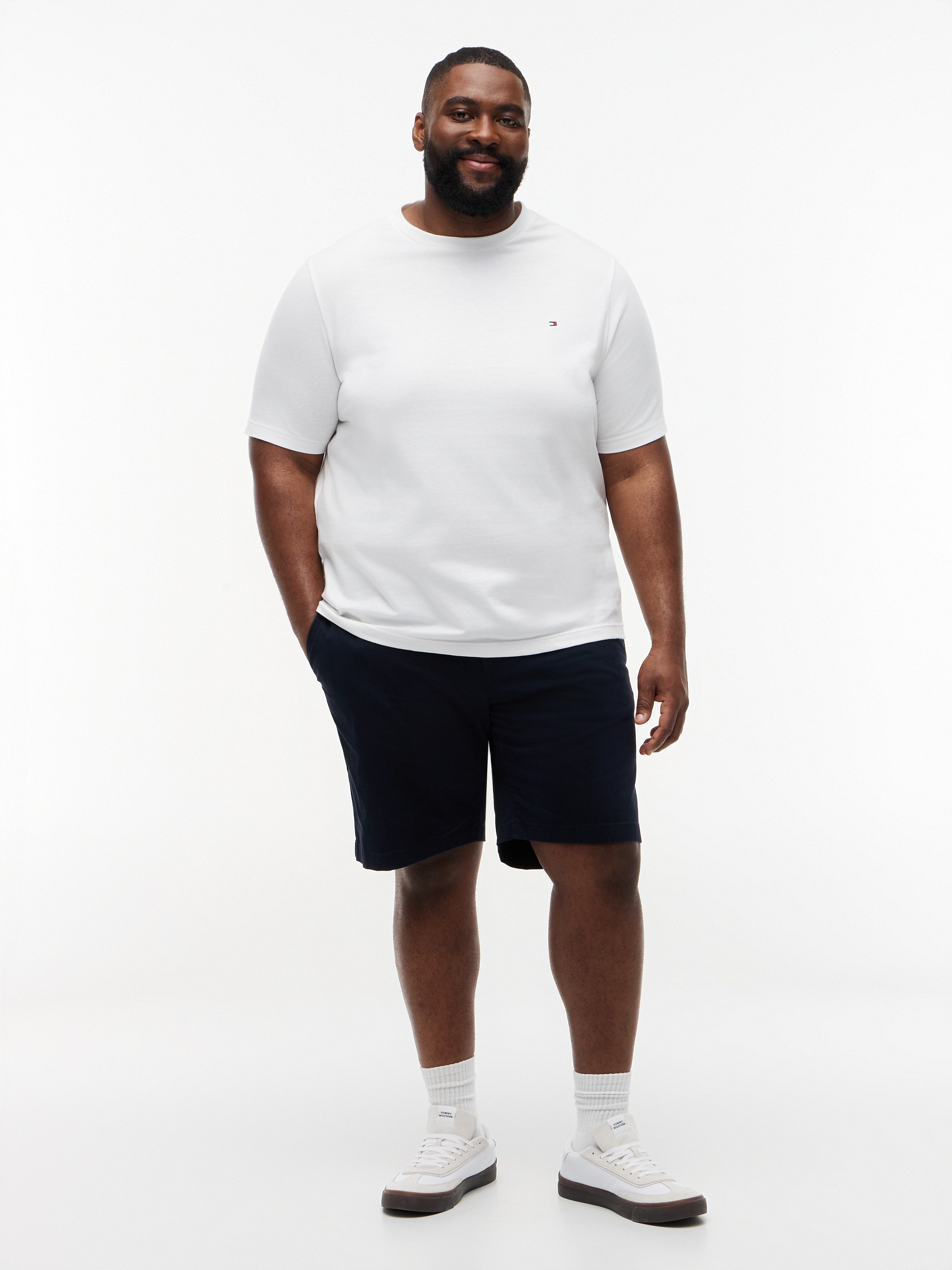 Tommy Hilfiger Big & Tall T-Shirt »BT-ESS SEASONAL REGULAR SOLID« Große Größen