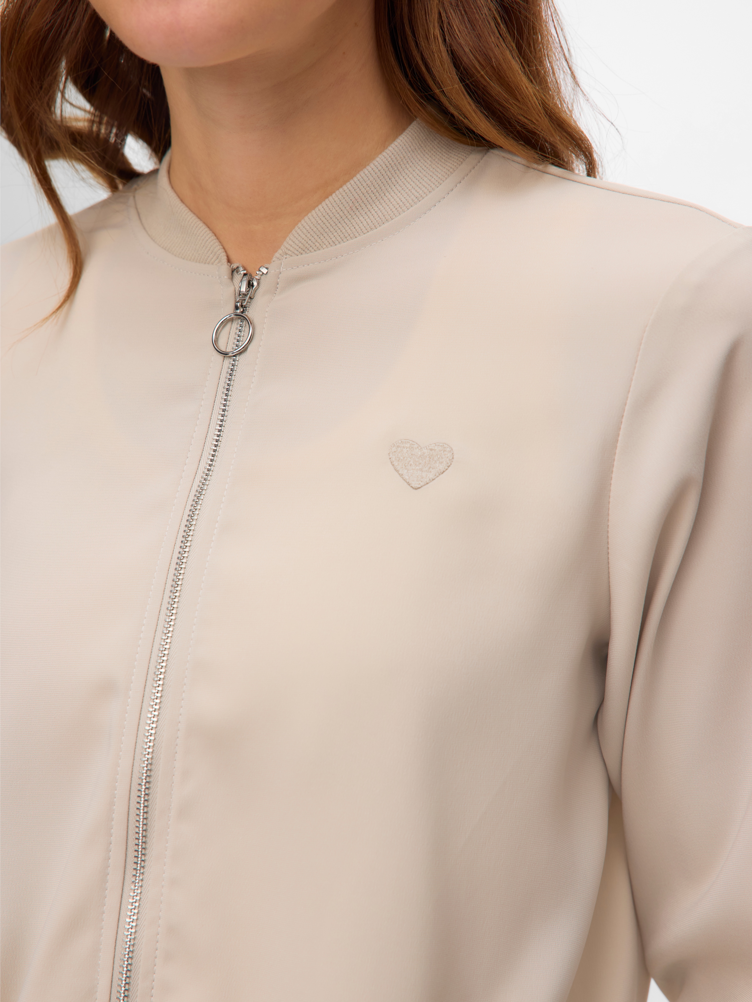 Vero Moda Blouson »VMCOCO L/S BOMBER AOP WVN NOOS« Materialmix