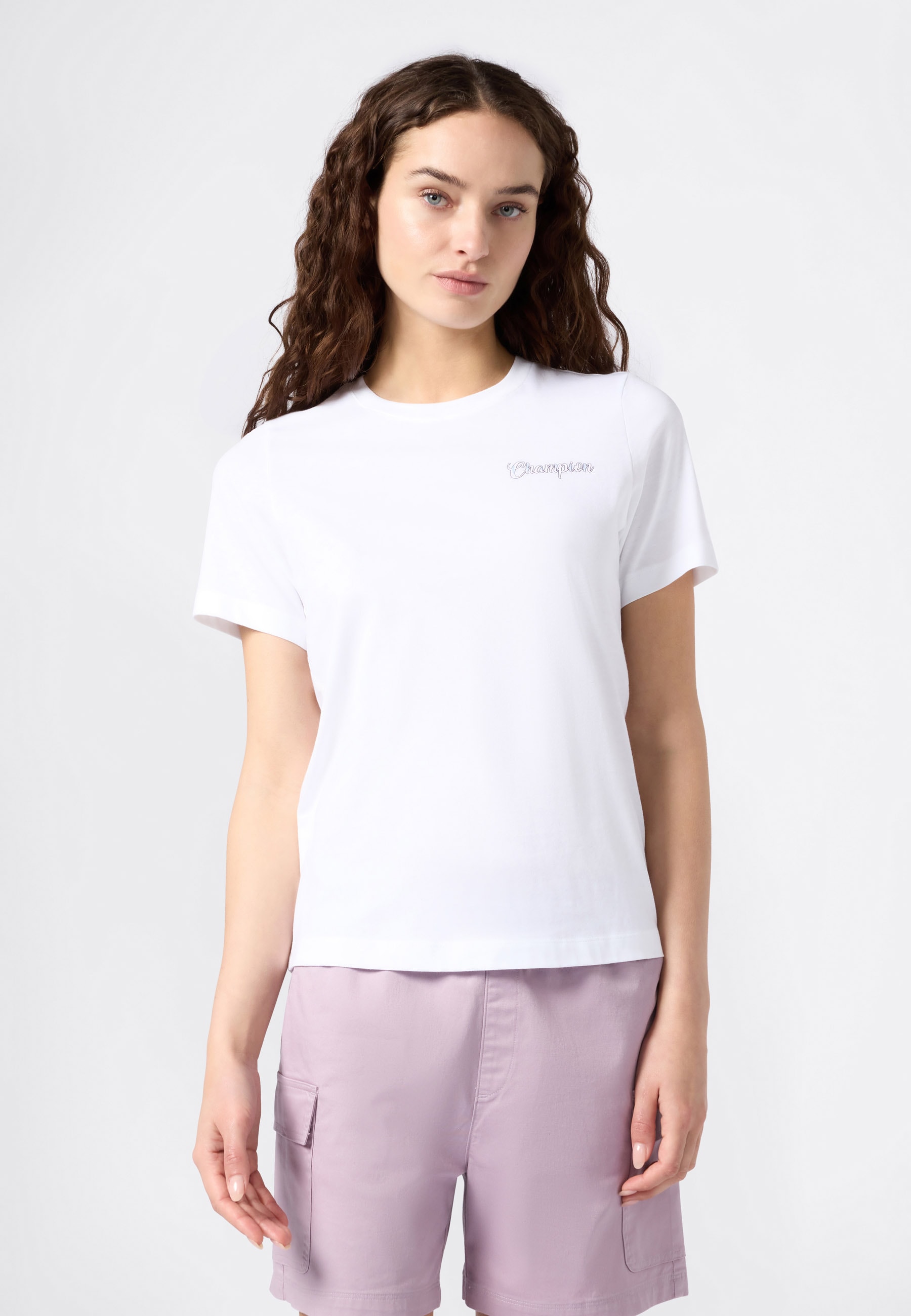 Champion T-Shirt »Graphic Crewneck T-Shirt« 1 Stk. sportlicher Stil, aus Baumwolle, für Erwachsene