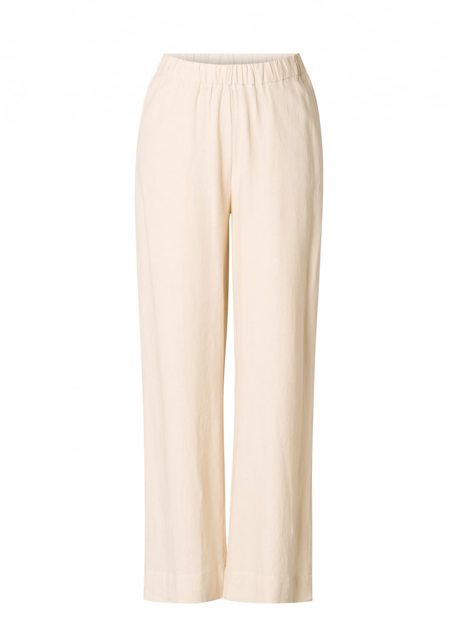 Base Level Leinenhose »Yul«  Sommerhose mit elastischem Bund