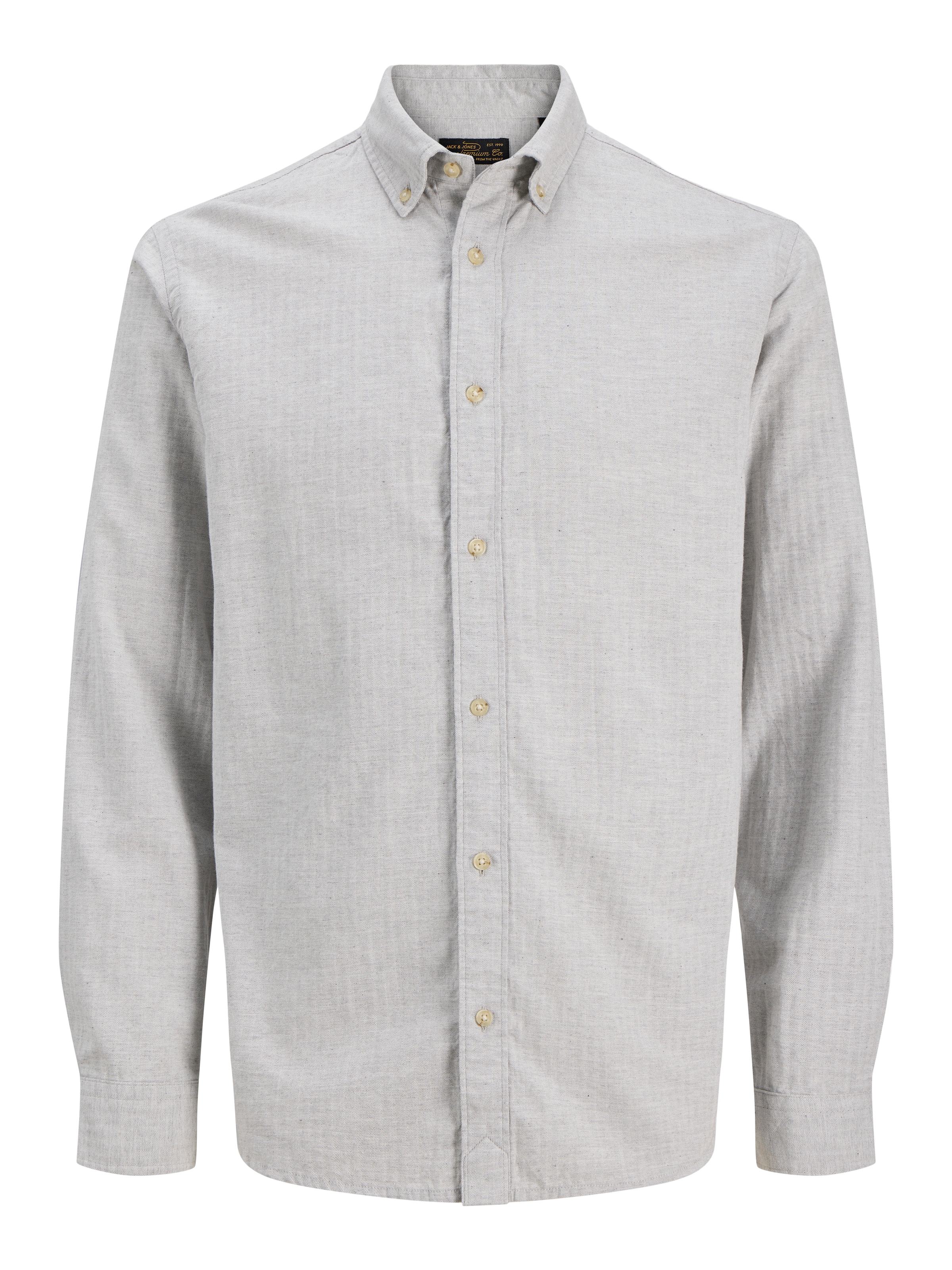 Jack & Jones Langarmhemd »JPRBLUHARVEY TWILL SOLID L/S SHIRT SN« Baumwolle, regular fit