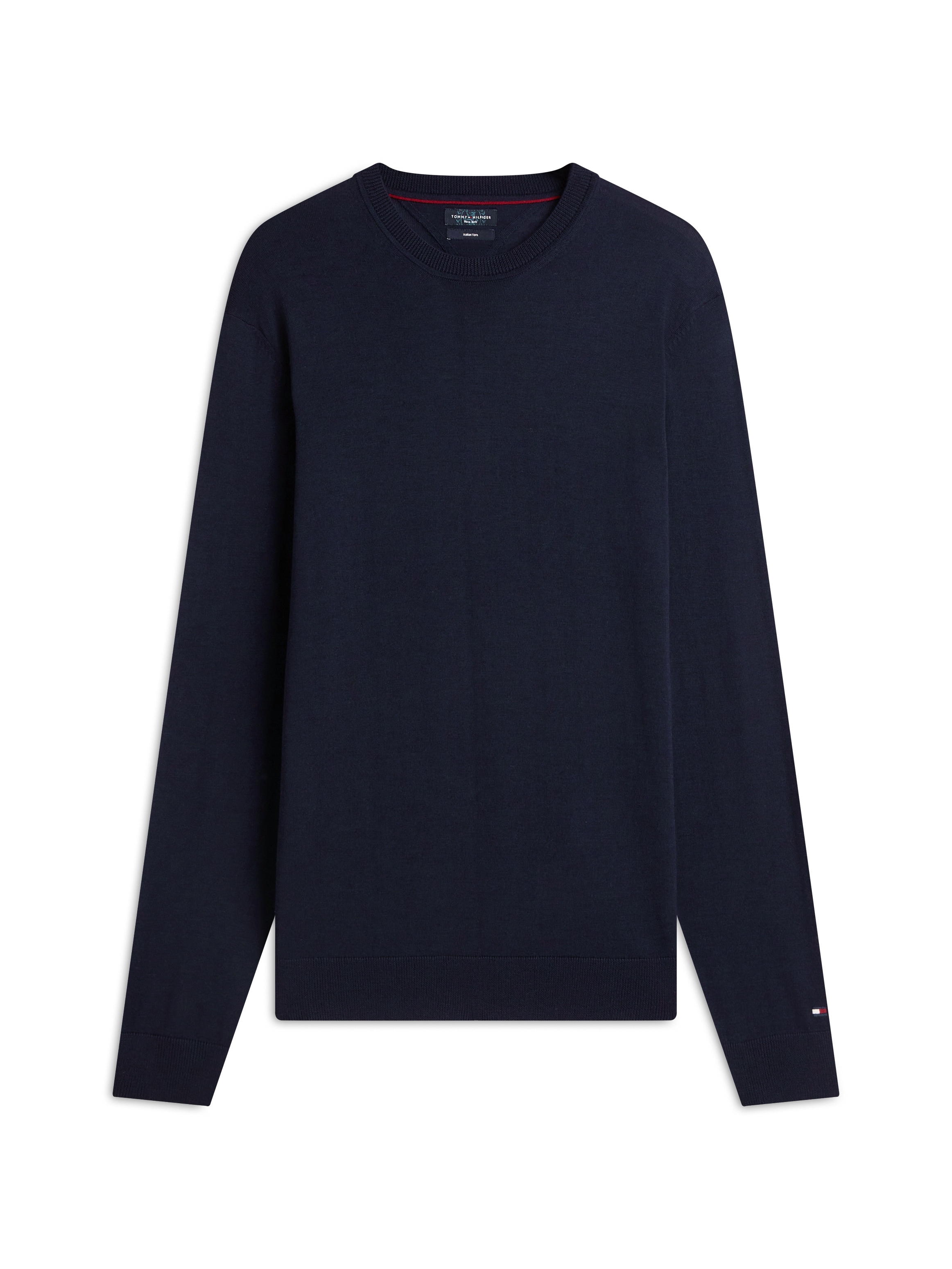 Tommy Hilfiger Wollpullover »NY MERINO CREWNECK SWEATER«