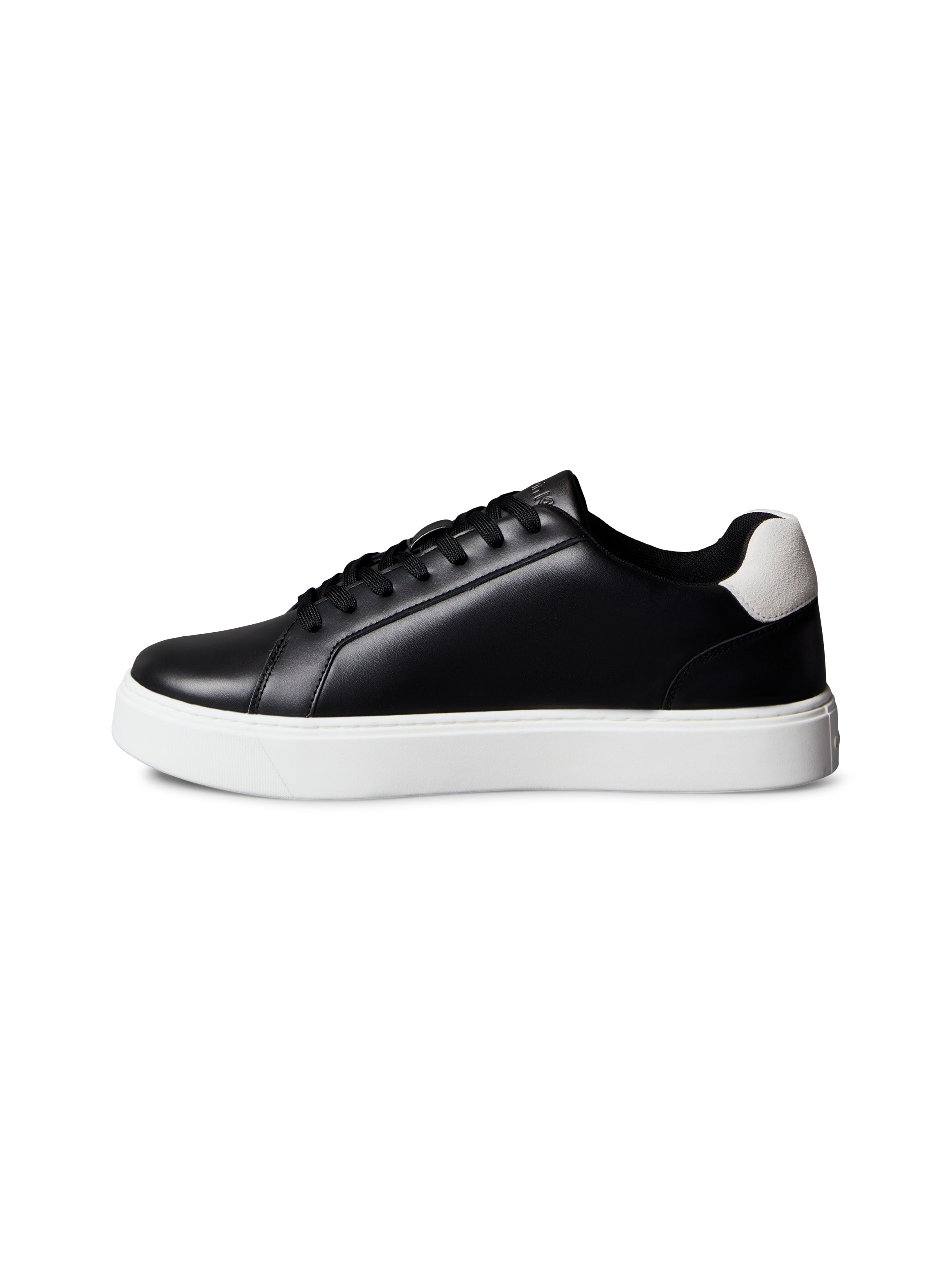 Calvin Klein Jeans Sneaker »CLASSIC CUPSOLE LACEUP LTH«  Schnürschuh, Freizeitschuh mit Fersenbesatz und seitlichem CK-Logo