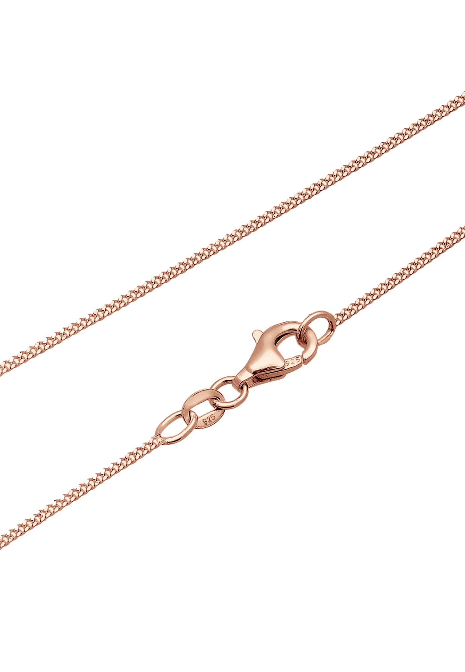 Elli Silberkette »Halskette Kreuz Modern mit Kristalle 925 Silber«
