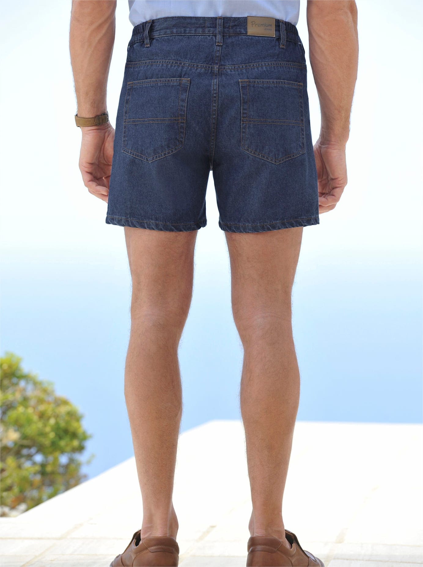 Jeansshorts, (1 tlg.)