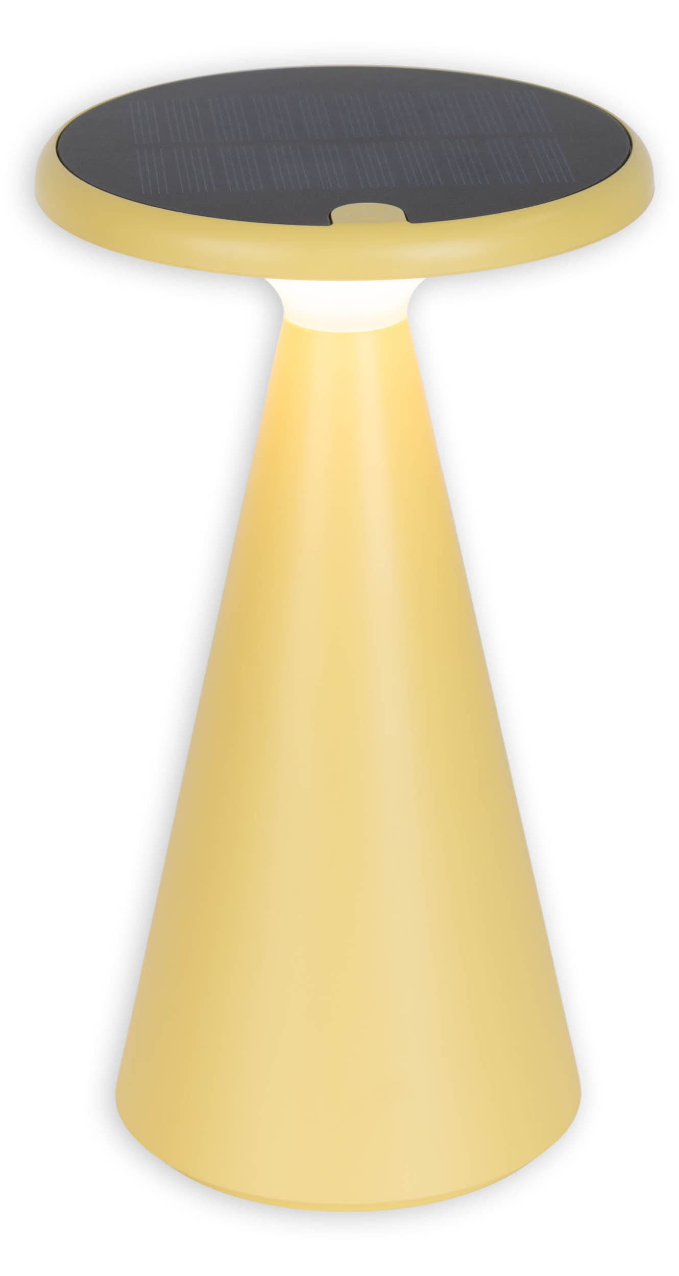 näve LED Tischleuchte »Palu« LED-Modul 1 Stk. Warmweiß Solar-/Akkubetrieb, Touch, Dimmbar, Memory, USB-C-Ladekabel, warmweiß