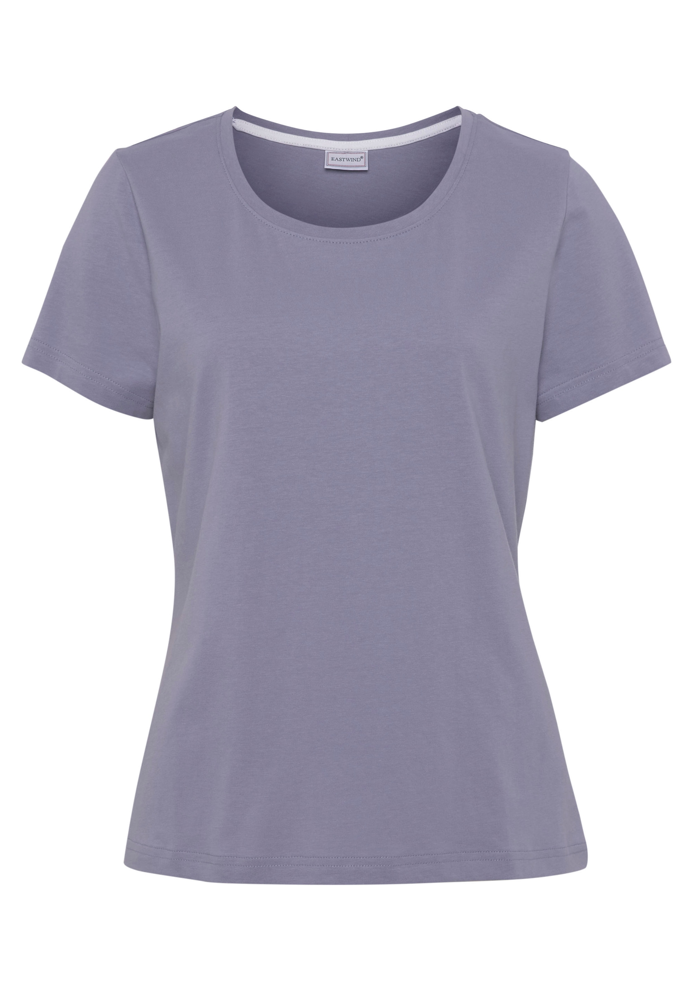 Eastwind T-Shirt, (Packung, 3 tlg., 3er-Pack), Kurzarm, hüftlang, für die Freizeit, aus Baumwolle