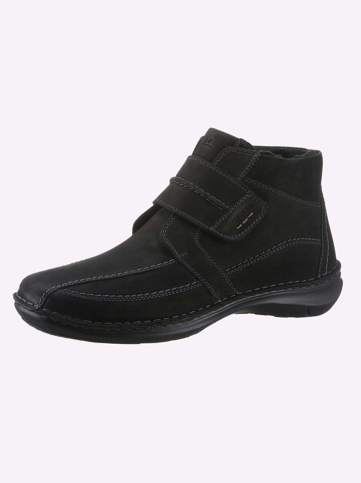 Josef Seibel Herren Stiefelette in schwarz, Größe 41