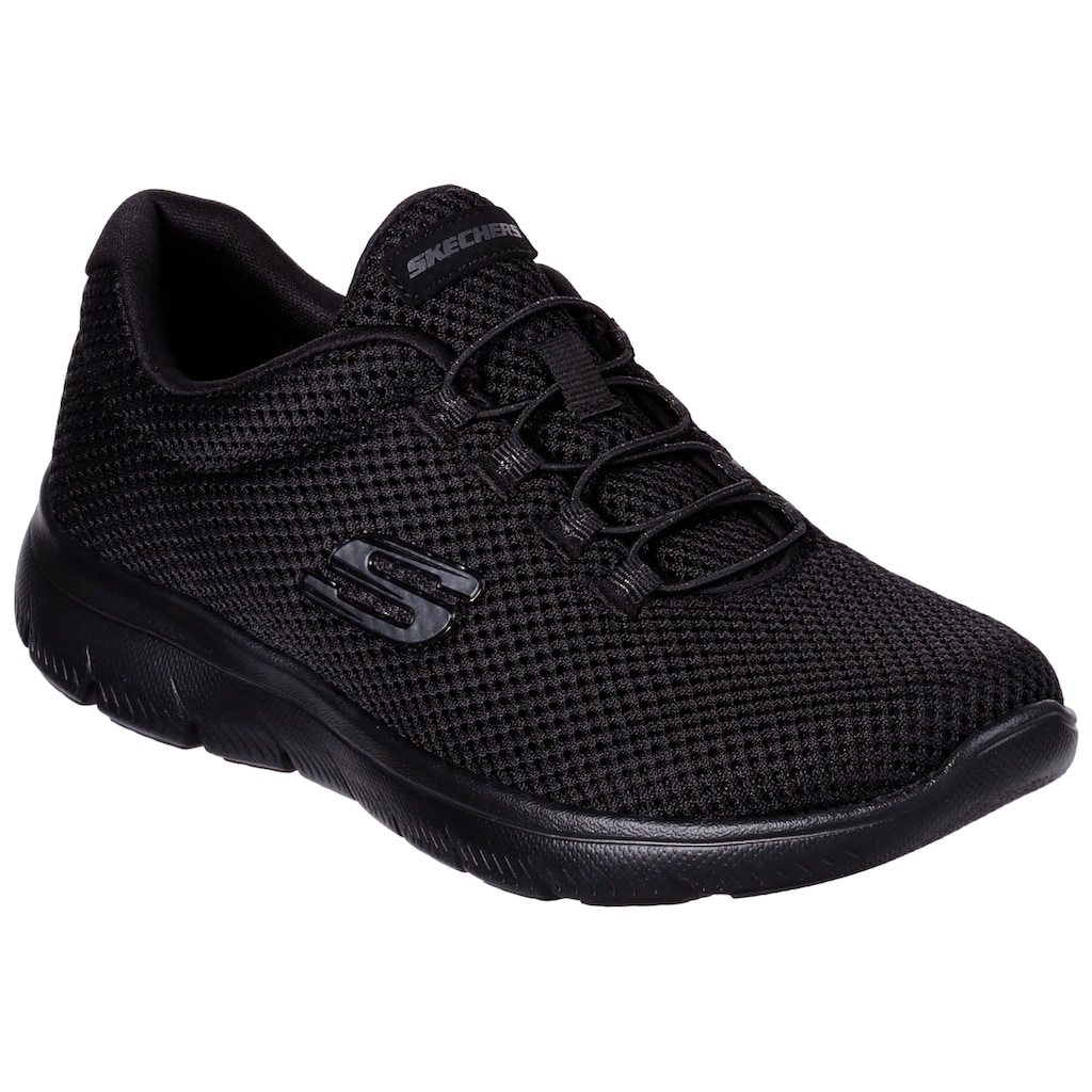 Skechers Slip-On Sneaker »SUMMITS«, Freizeitschuh, Halbschuh, Schlupfschuh mit komfortabler Innensohle