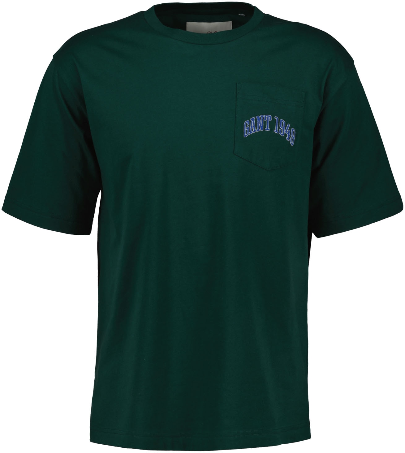 Gant T-Shirt »POCKET GRAPHIC TSHIRT«, Grafische GANT-Stickerei auf der Brusttasche