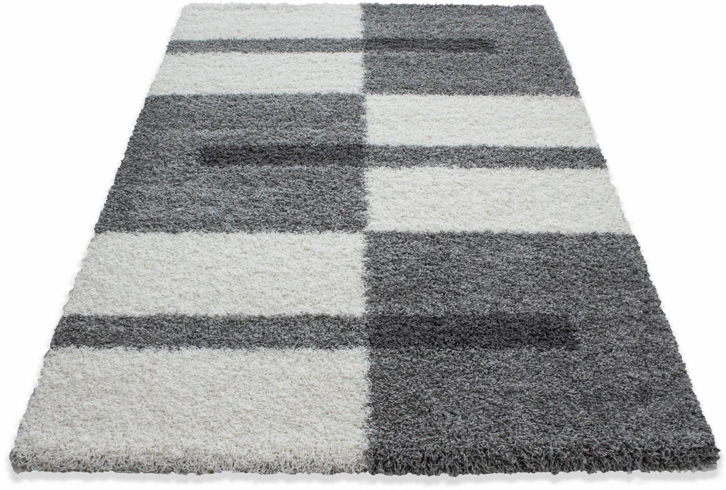 Ayyildiz Hochflor-Teppich »Gala Shaggy 2505«, rechteckig, 30 mm Höhe, Wohnzimmer