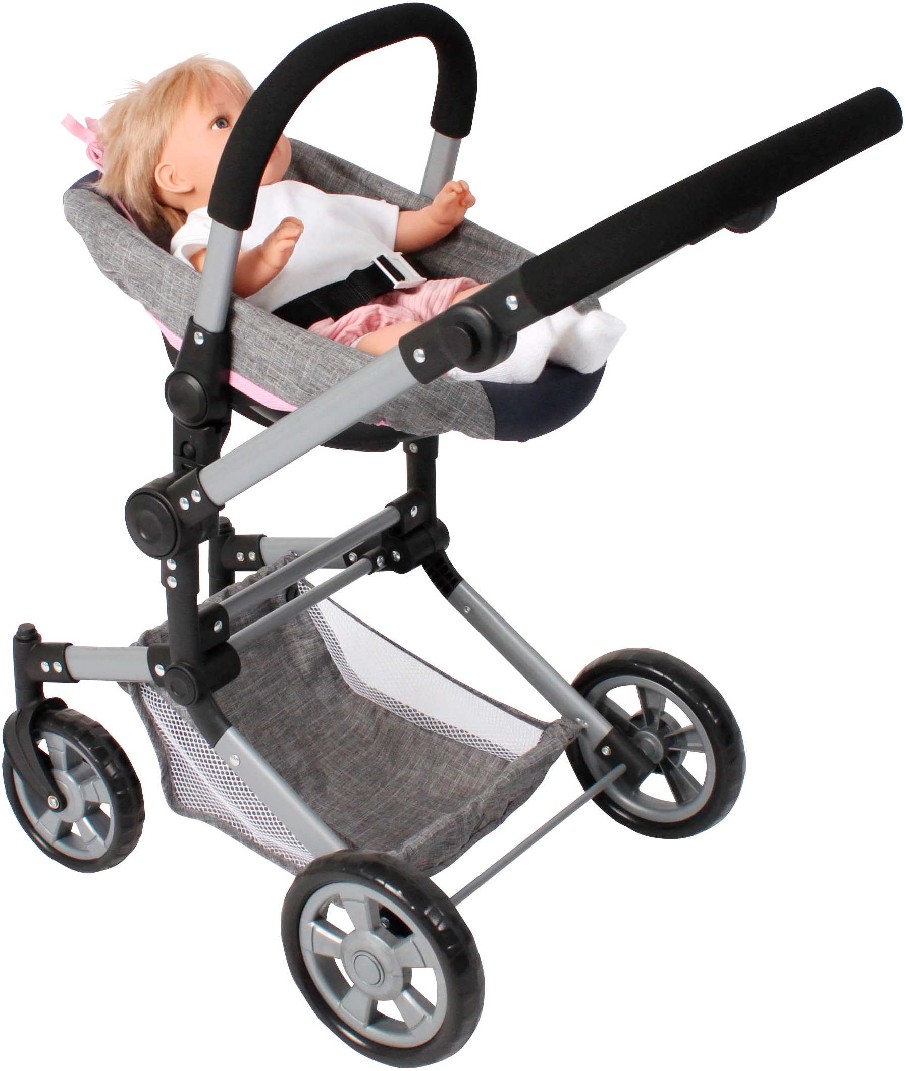 CHIC2000 Puppen Autositz »mit Adapter« passend für Puppenwagen Mika, Nele, Jara, Linus und Linus Duo