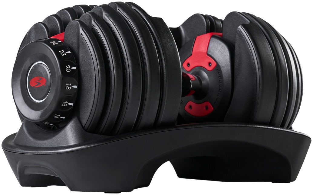 Bowflex Dumbbell »SelectTech 552i« 25 kg Packung, verstellbare Dumbbell, 12 Stk. tlg. in schwarz