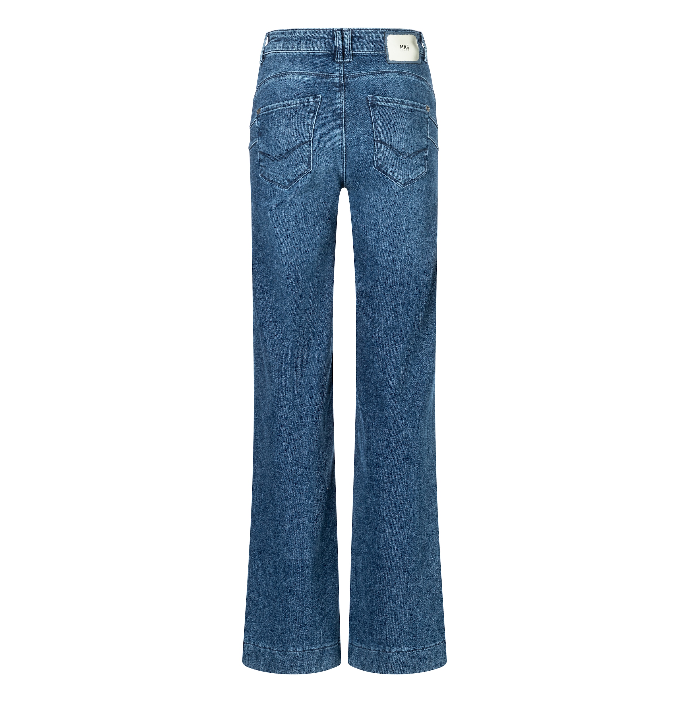 MAC Jerseyhose »Shirt-Hose Palazzo Cropped«