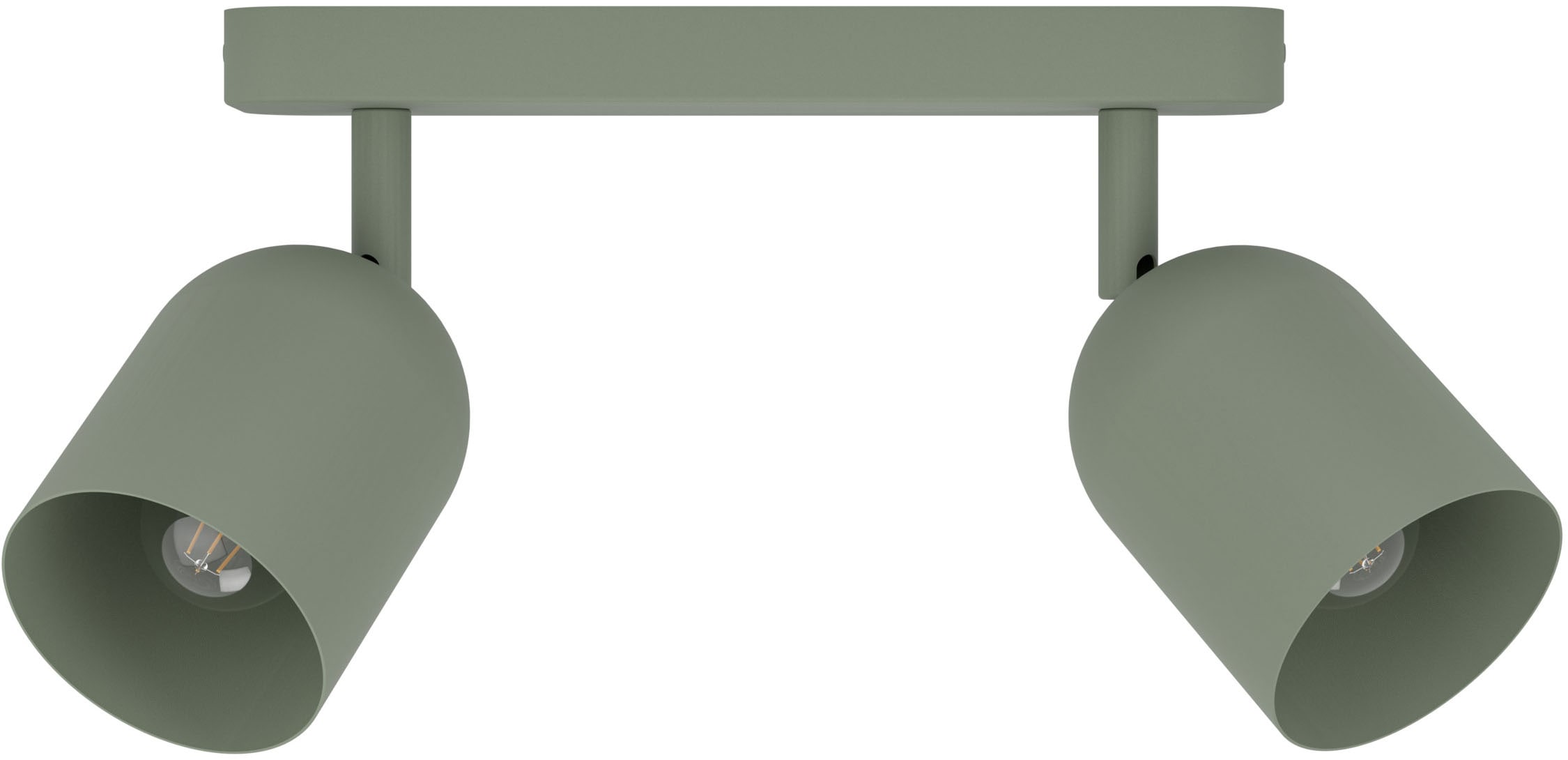 EGLO Deckenspot »TILSTON Spotlampe - Stahl - E14 - 2X40W - IP20« E14 1 Stk. Deckenlampe, Deckenstrahler, Strahler, L28 x B8 x H20,5 cm