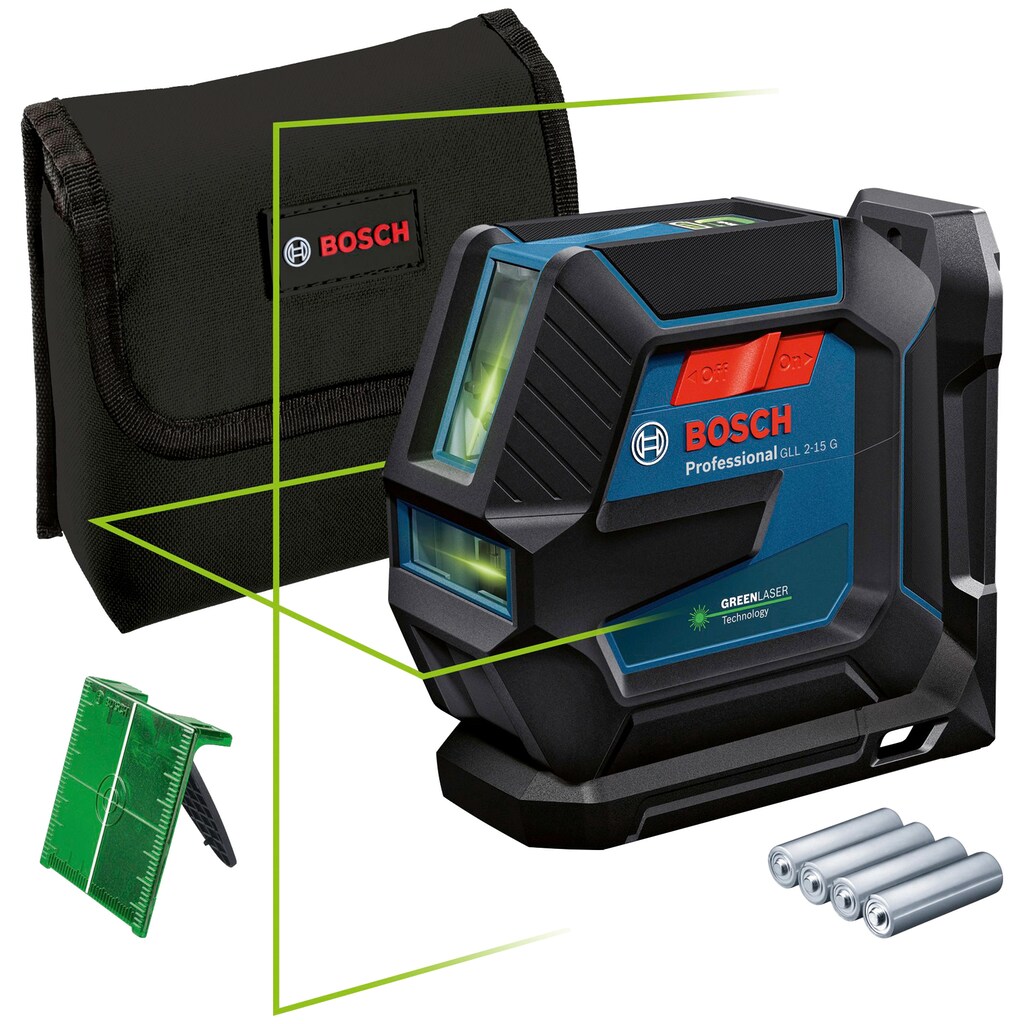 Bosch Professional Linienlaser »GLL 2-15 G Professional«