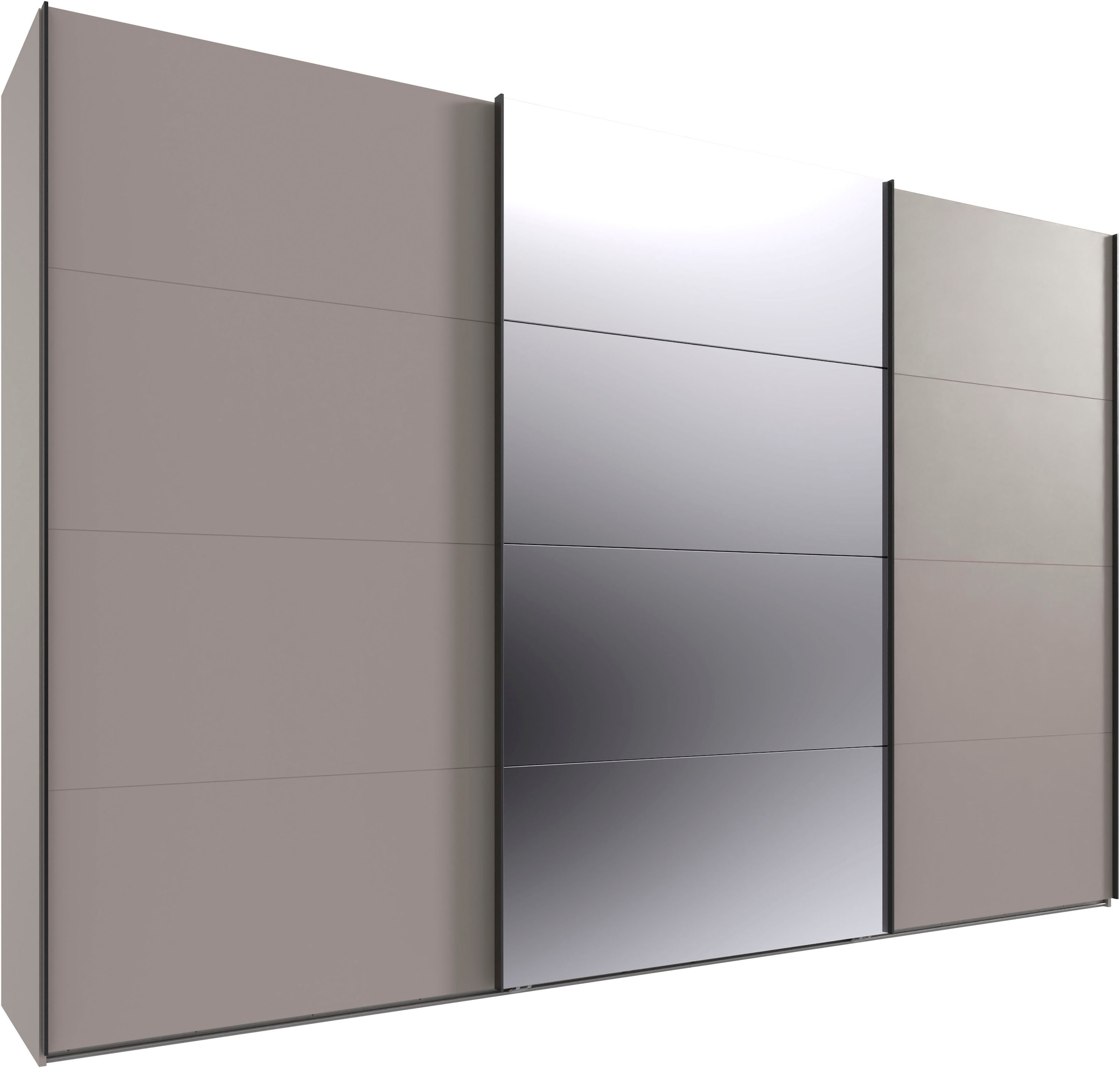 Wimex Kleiderschrank »Mugano in schwarz, Größe B/H/T: 360 cm x 236 cm x 65 cm