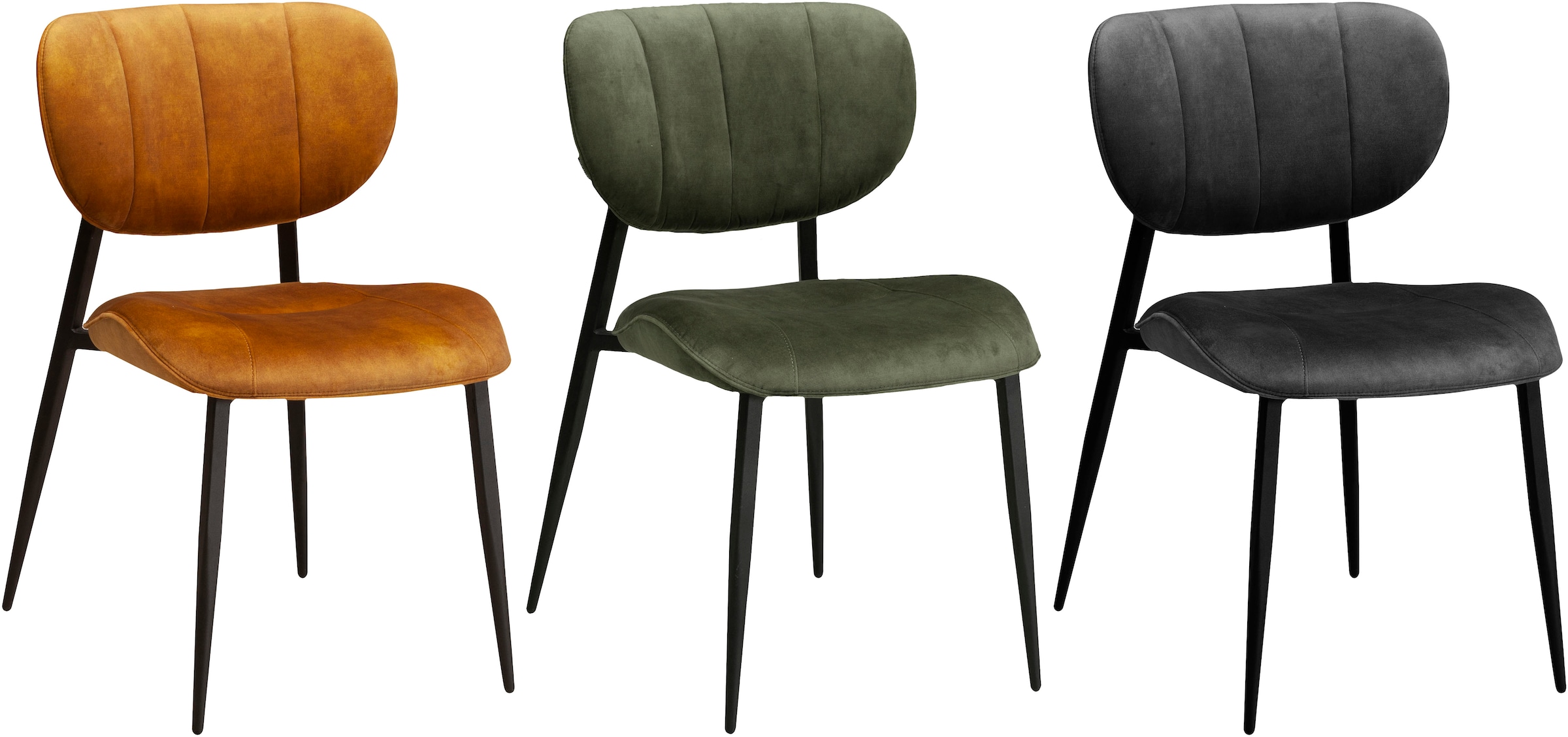 OMG Design Esszimmerstuhl »Jona«, (Set), 1 St., Stoff, Küchenstuhl Polsterstuhl, In drei stilvollen Farben erhältlich