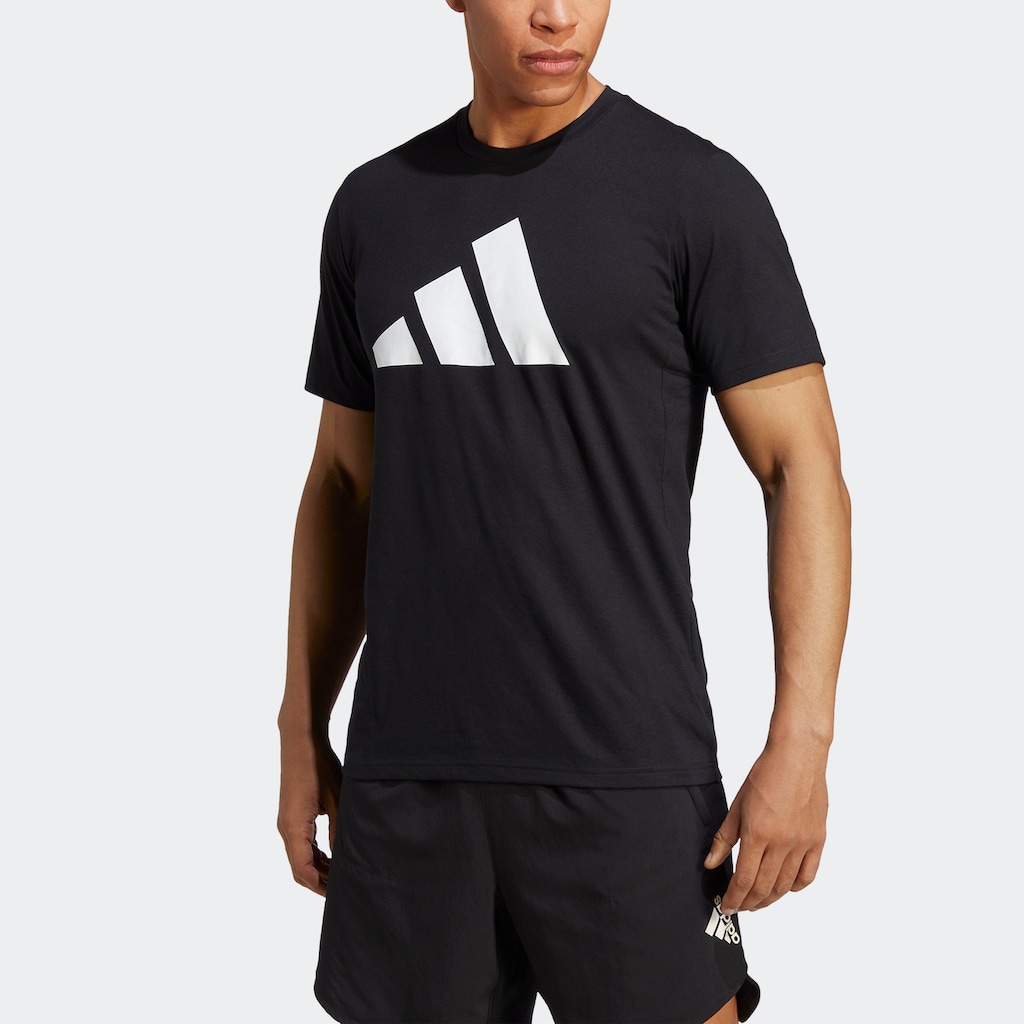 adidas Performance T-Shirt »TRAIN ESSENTIALS FEELREADY LOGO TRAINING«