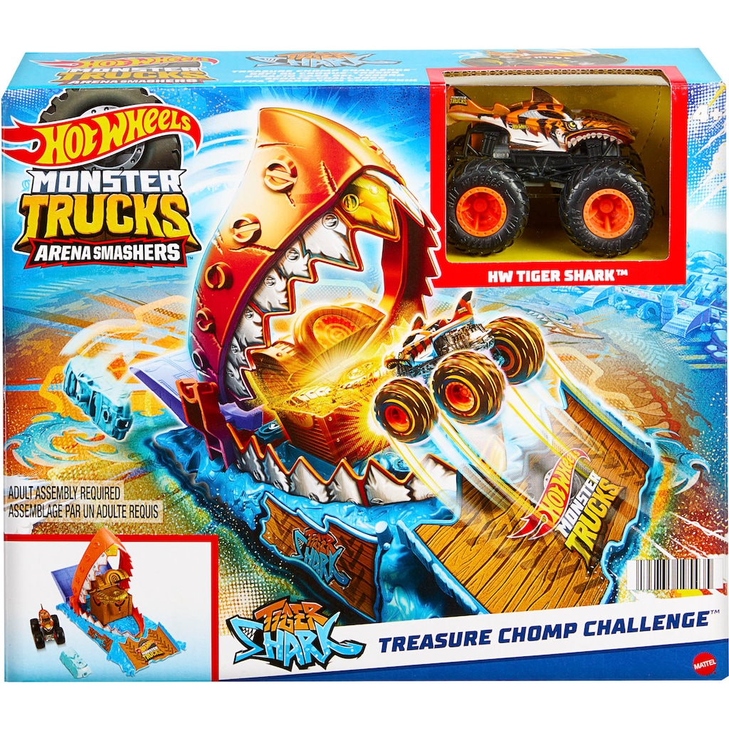 Hot Wheels Autorennbahn »Monster Trucks Arena Smashers Entry Challenge«
