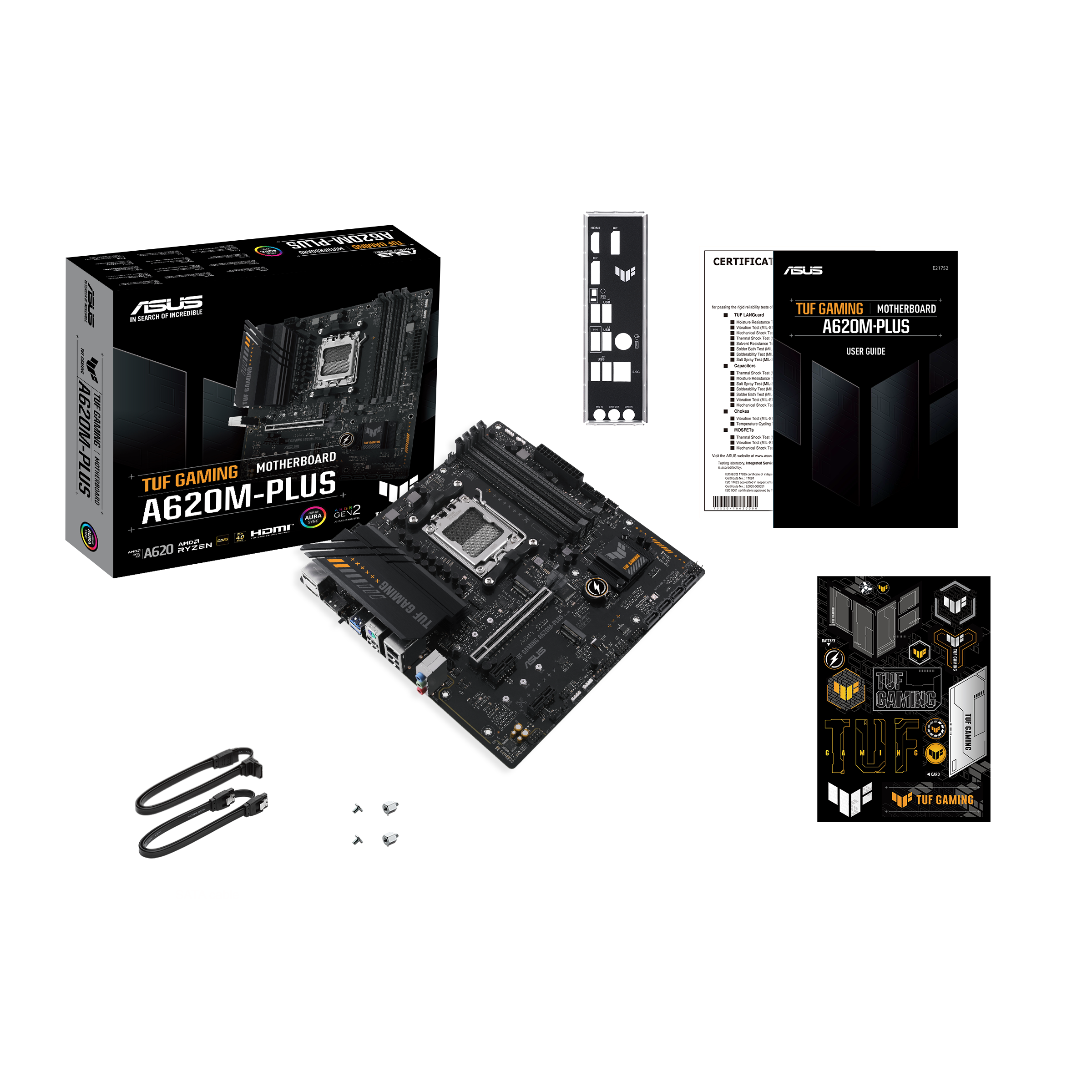 Asus Mainboard »TUF GAMING A620M-PLUS«