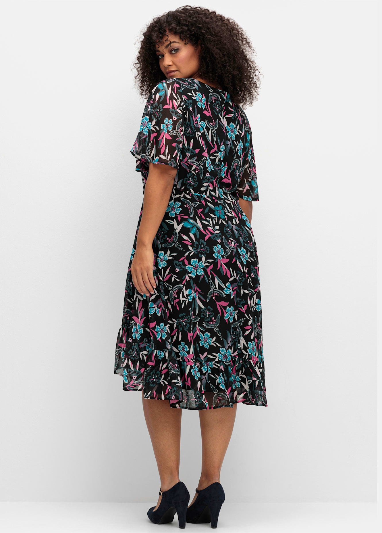 sheego by Joe Browns Chiffonkleid »Chiffonkleid«