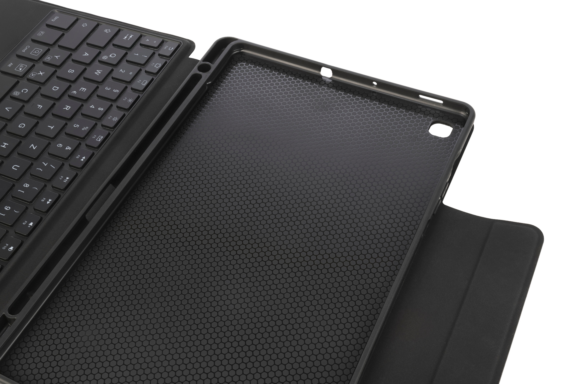 Samsung Tablet-Hülle »BookCover Keyboard by Tucano für Samsung Galaxy TabS6 Lite«, Backcover, Schutzhülle, Handyschutzhülle, Case, Schutzcase, stoßfest