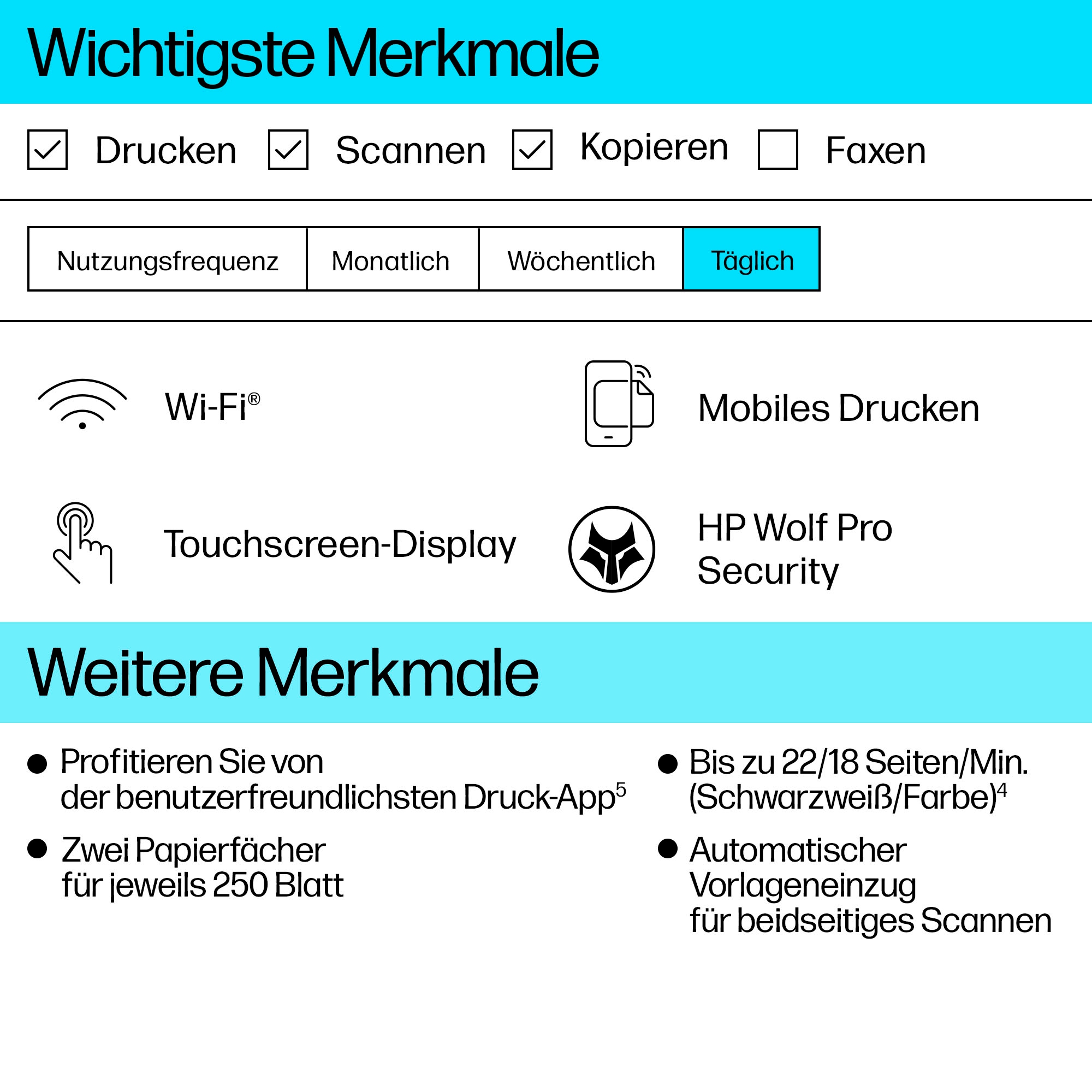 HP Multifunktionsdrucker »OfficeJet Pro 9730e A3 Großformatdrucker« 3 Monate gratis* drucken mit Instant Ink