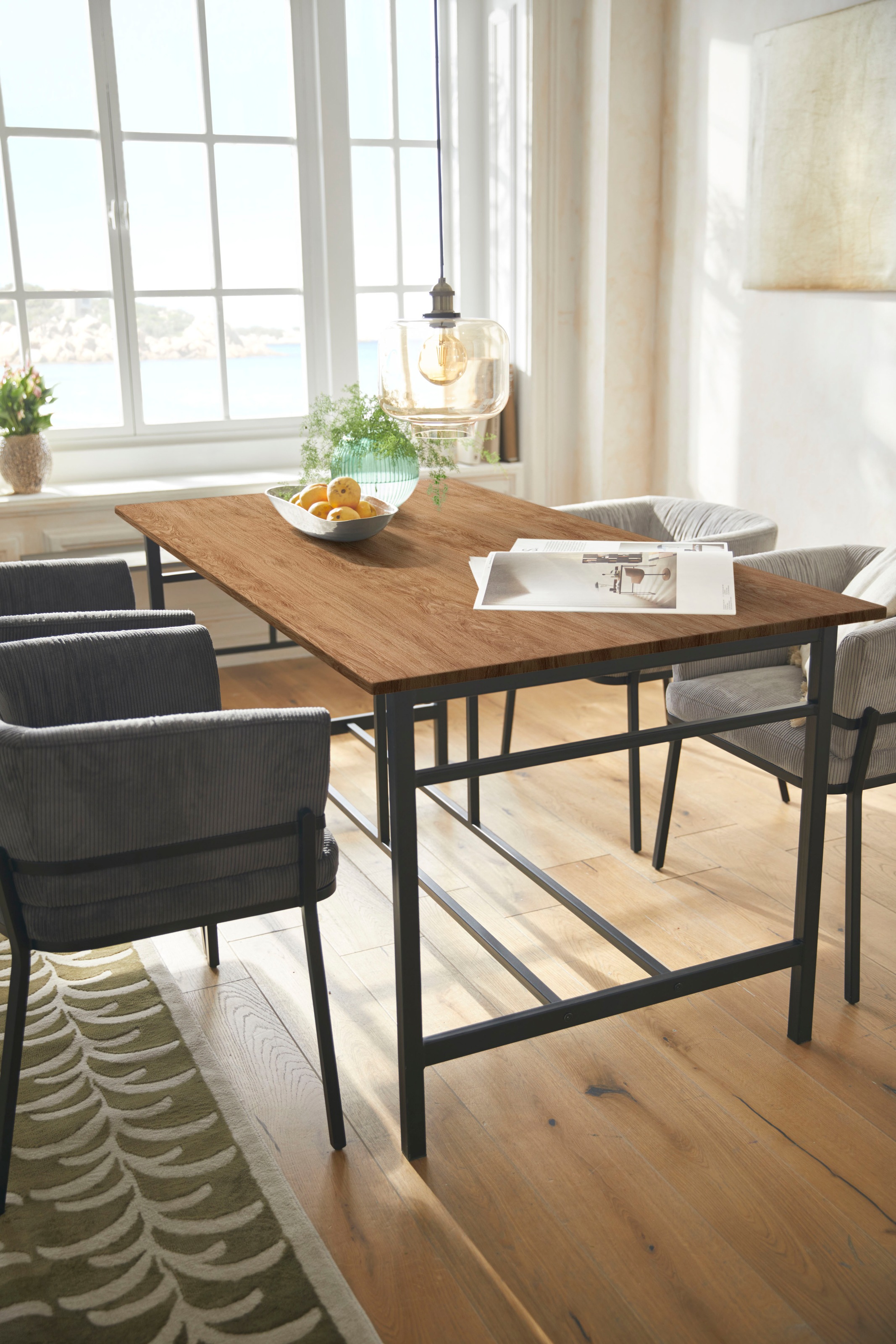 Guido Maria Kretschmer Home&Living Esstisch »Sare«, mit Echtholzfurnier aus Eiche